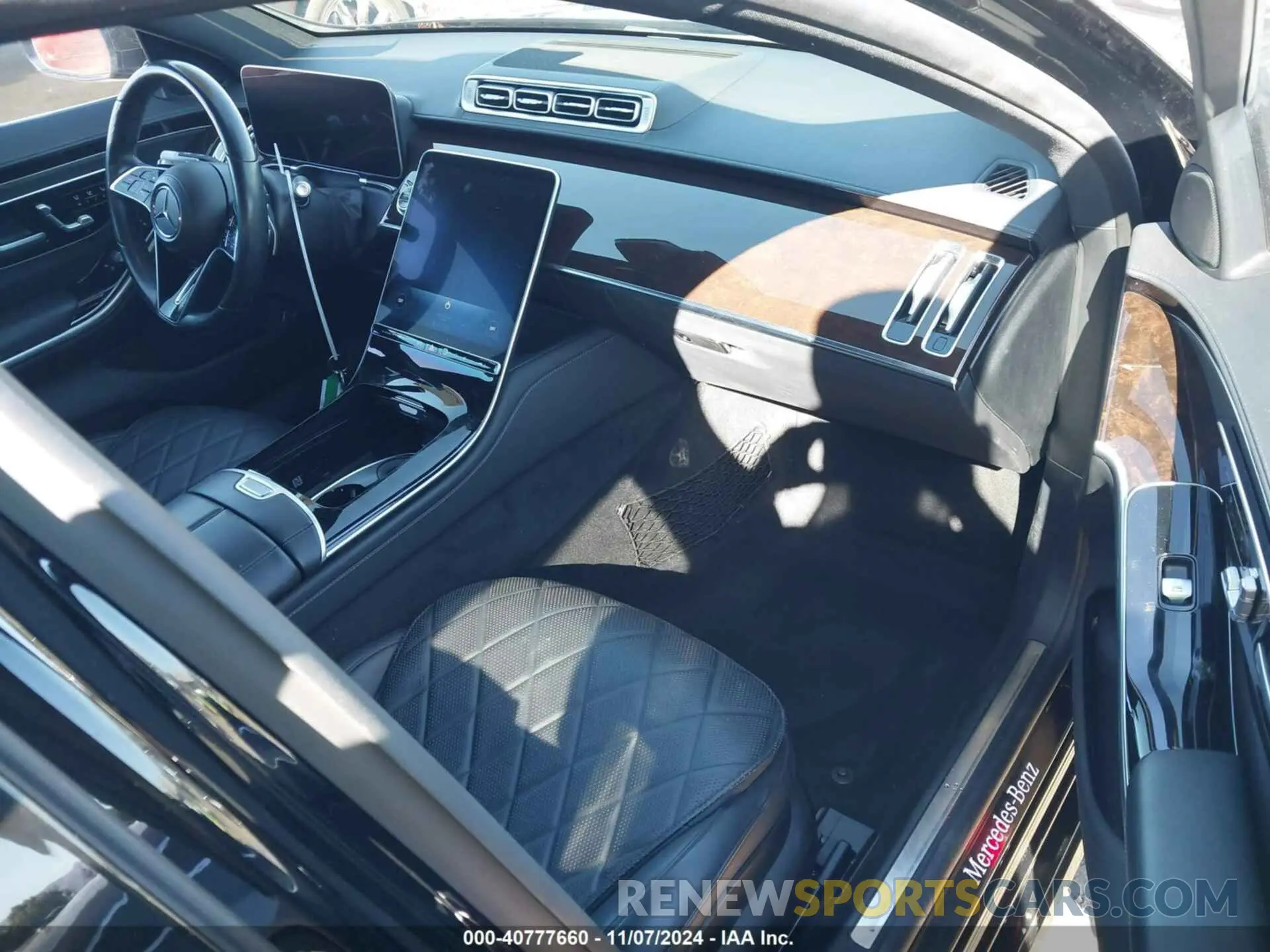5 fotografías del automóvil dañado W1K6G7GB7MA018202 MERCEDES-BENZ S 580 2021