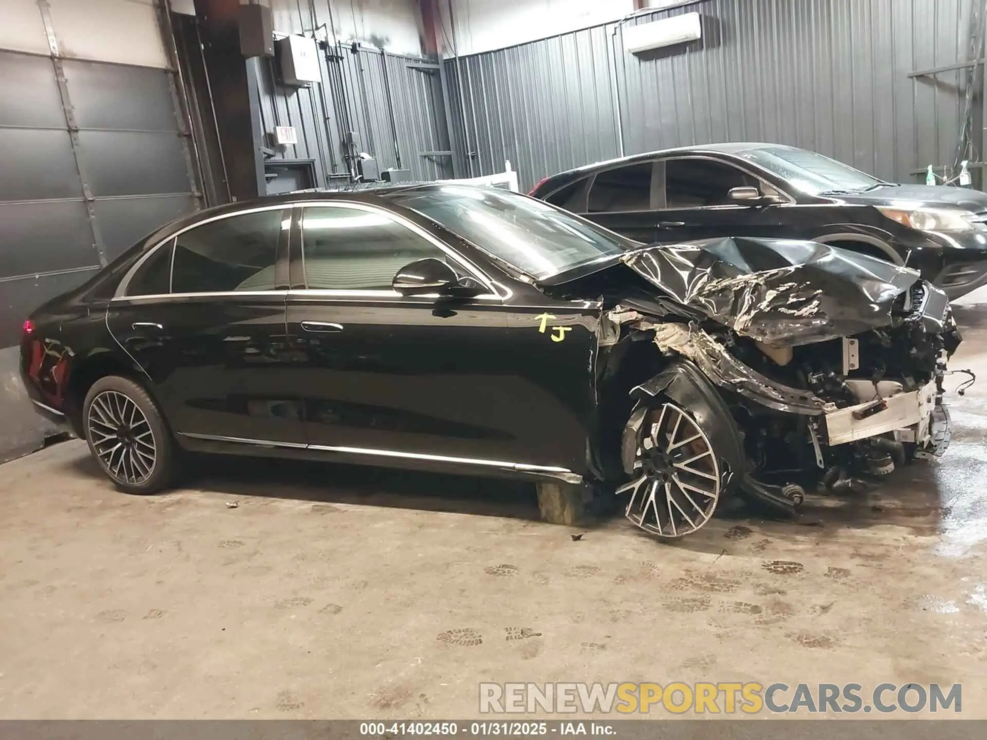 13 fotografías del automóvil dañado W1K6G7GBXMA032708 MERCEDES-BENZ S 580 2021