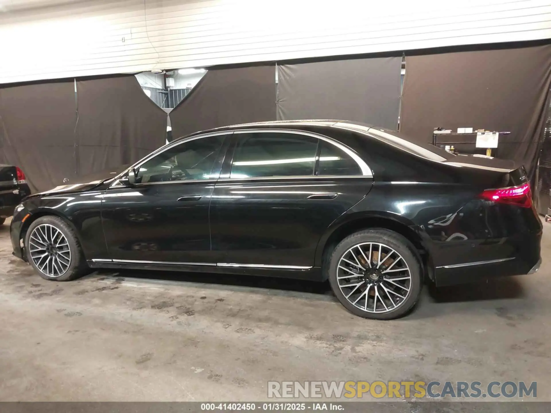14 fotografías del automóvil dañado W1K6G7GBXMA032708 MERCEDES-BENZ S 580 2021