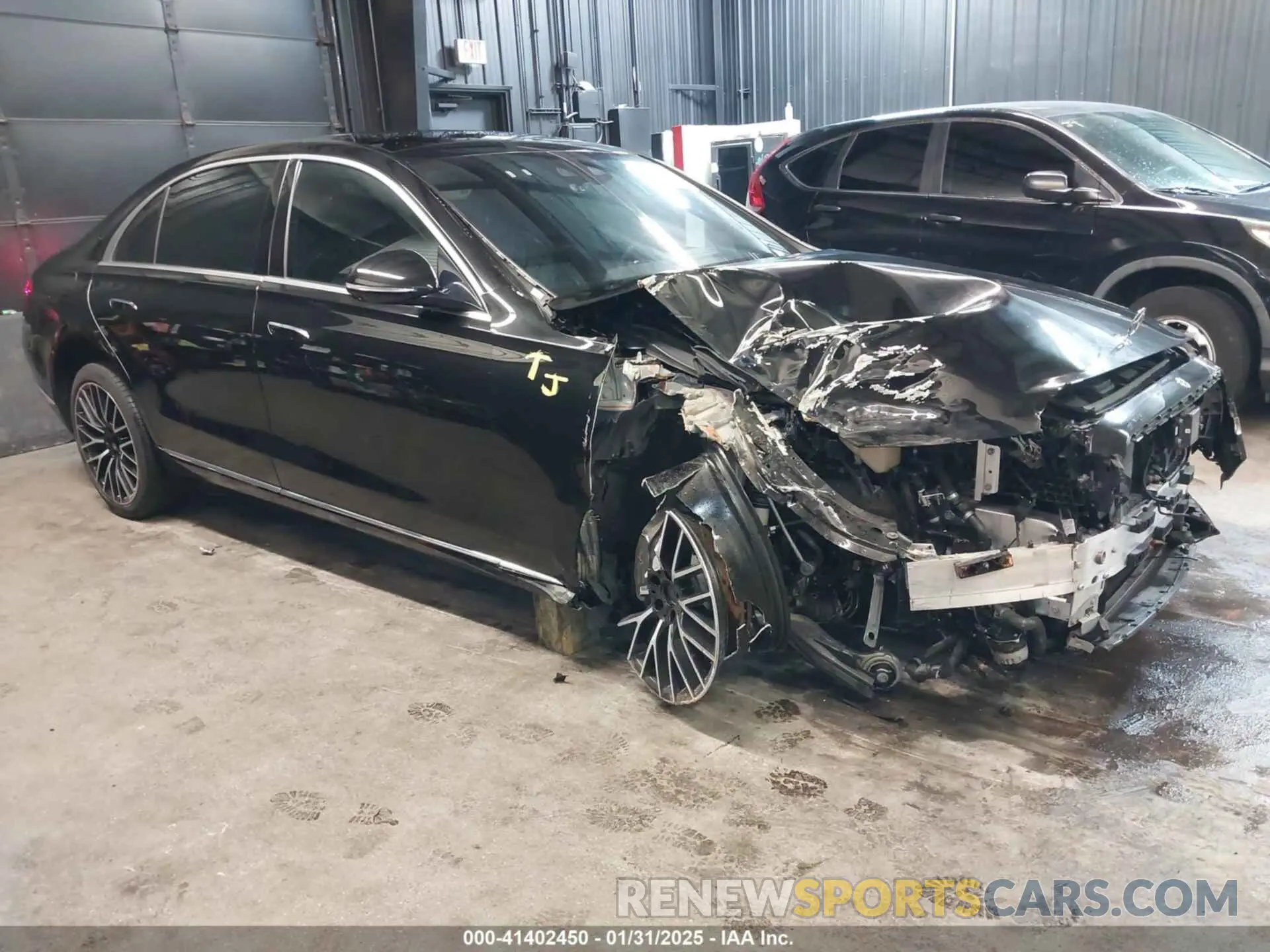 6 fotografías del automóvil dañado W1K6G7GBXMA032708 MERCEDES-BENZ S 580 2021