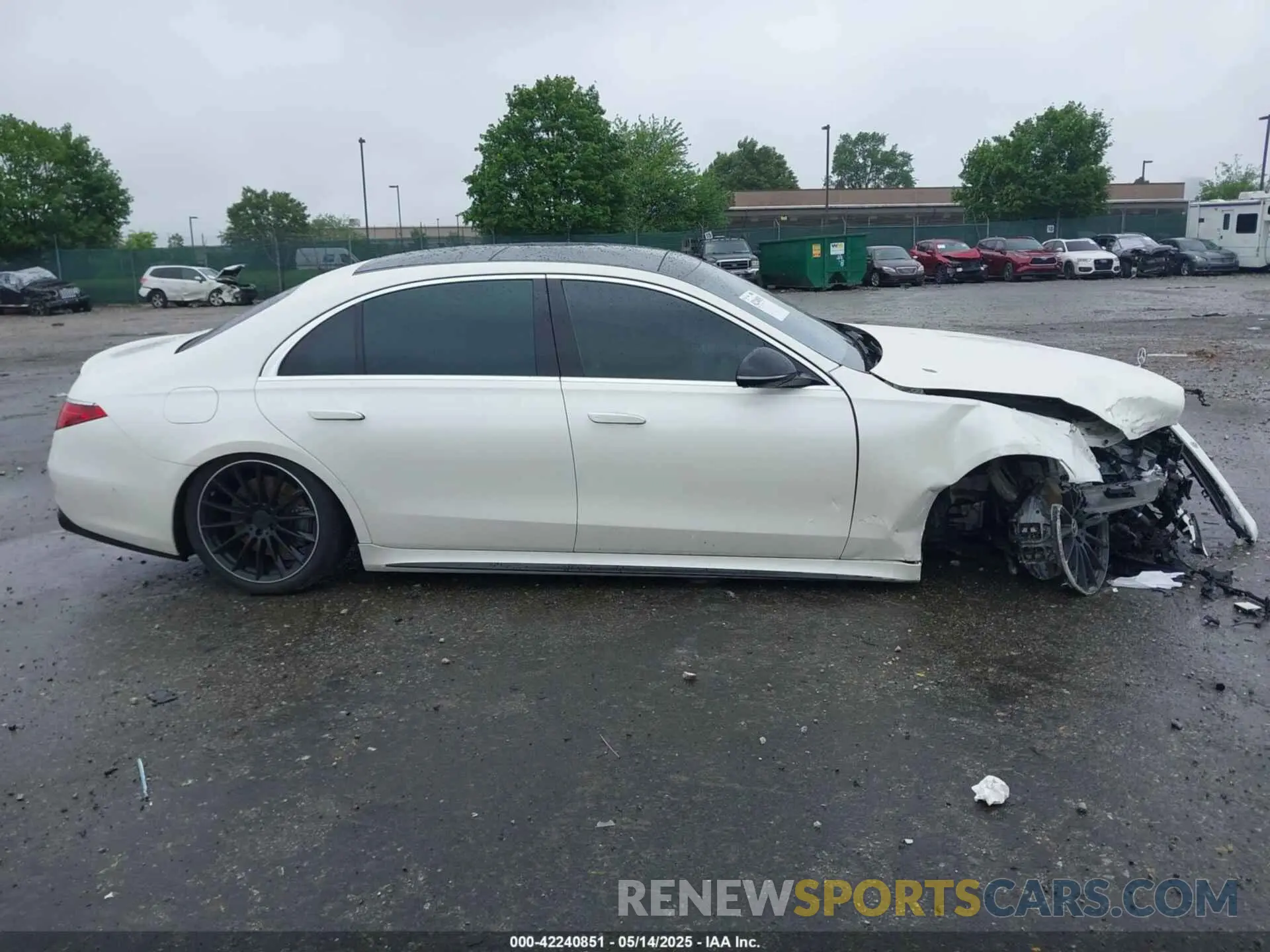 12 fotografías del automóvil dañado W1K6G7GB0NA143124 MERCEDES-BENZ S 580 2022