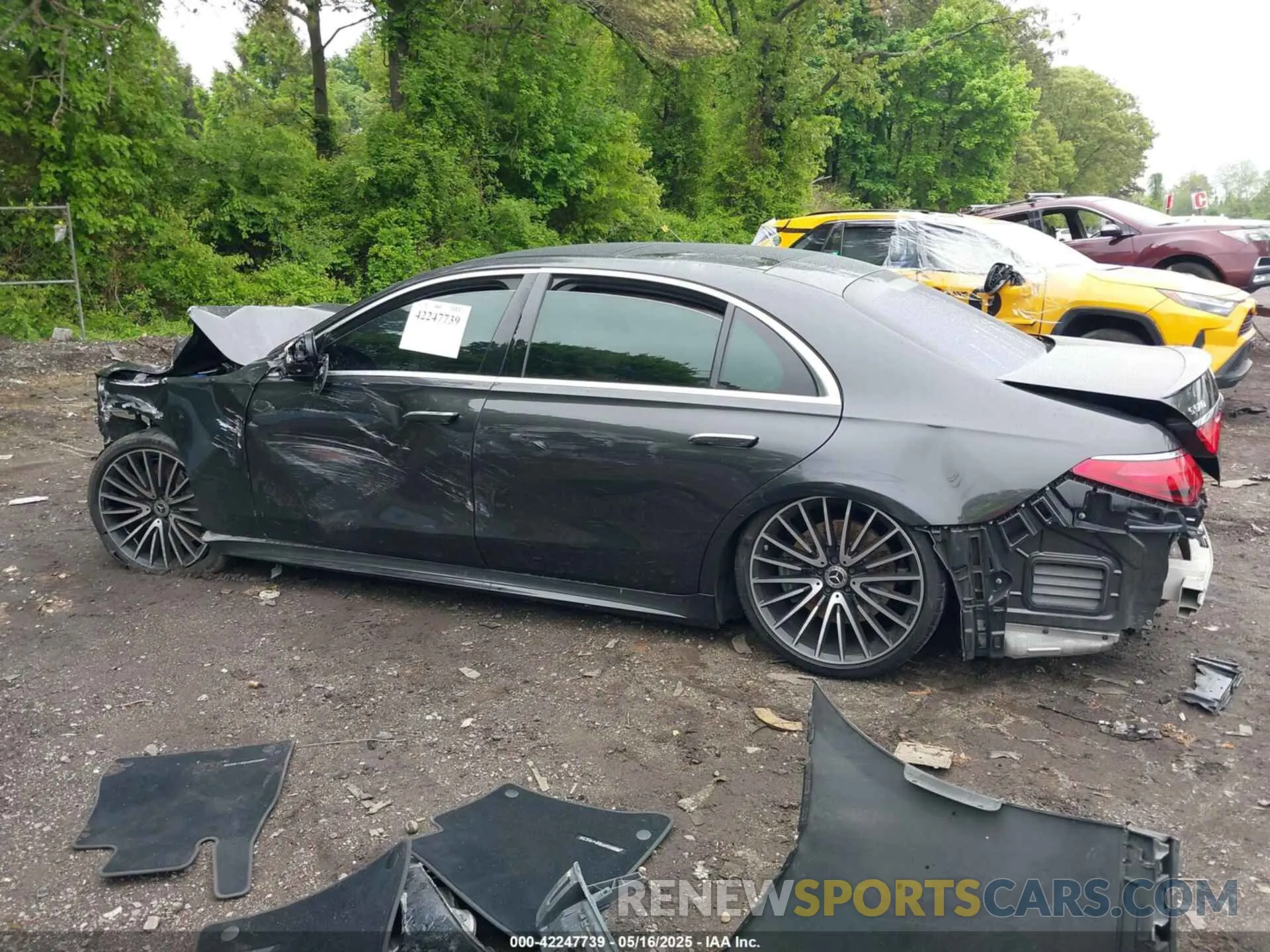 14 fotografías del automóvil dañado W1K6G7GB3NA065888 MERCEDES-BENZ S 580 2022