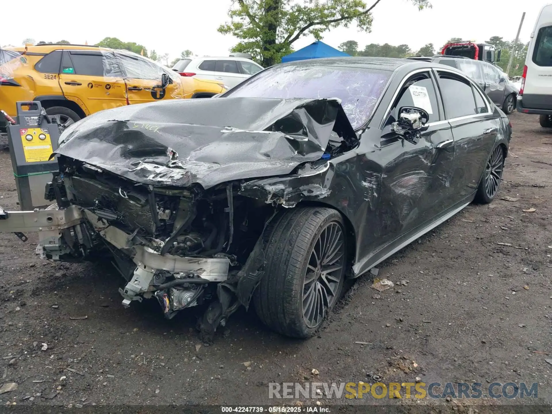 6 fotografías del automóvil dañado W1K6G7GB3NA065888 MERCEDES-BENZ S 580 2022