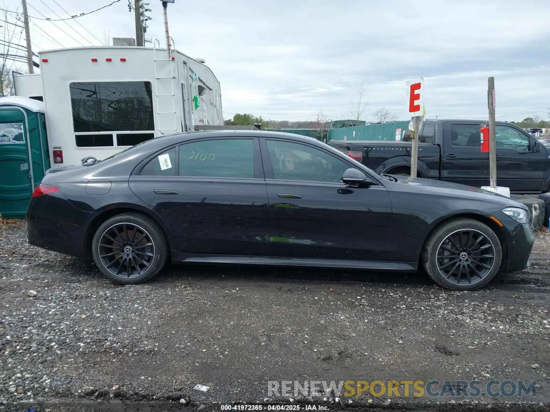 13 fotografías del automóvil dañado W1K6G7GB5NA137951 MERCEDES-BENZ S 580 2022