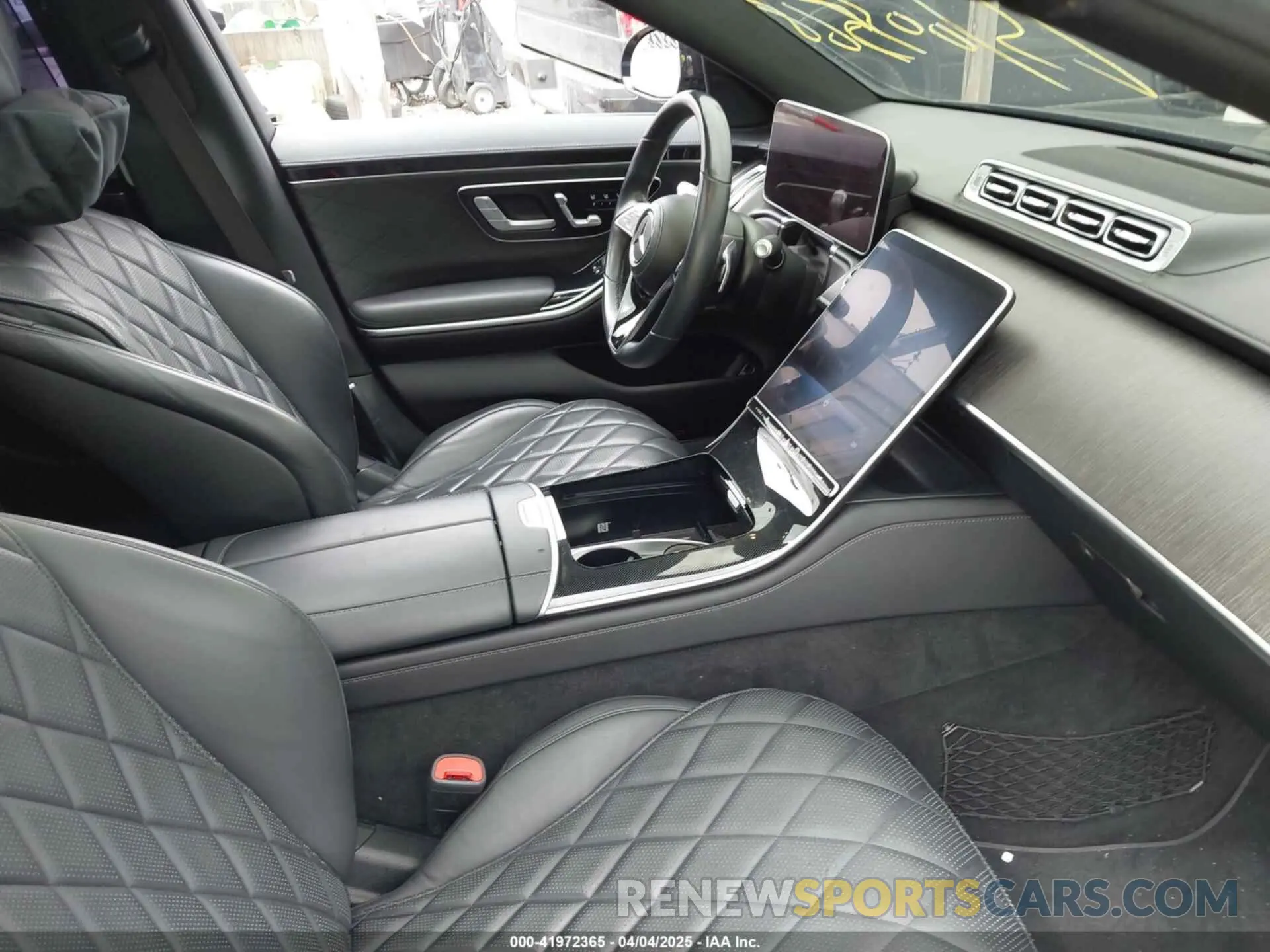 5 fotografías del automóvil dañado W1K6G7GB5NA137951 MERCEDES-BENZ S 580 2022