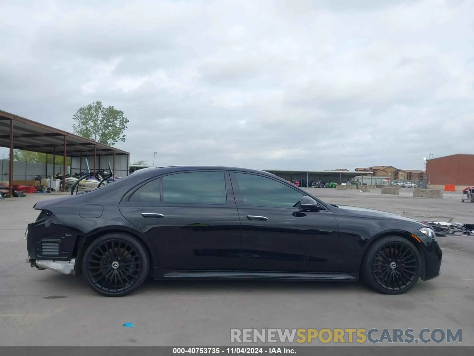 14 fotografías del automóvil dañado W1K6G7GB5NA150070 MERCEDES-BENZ S 580 2022