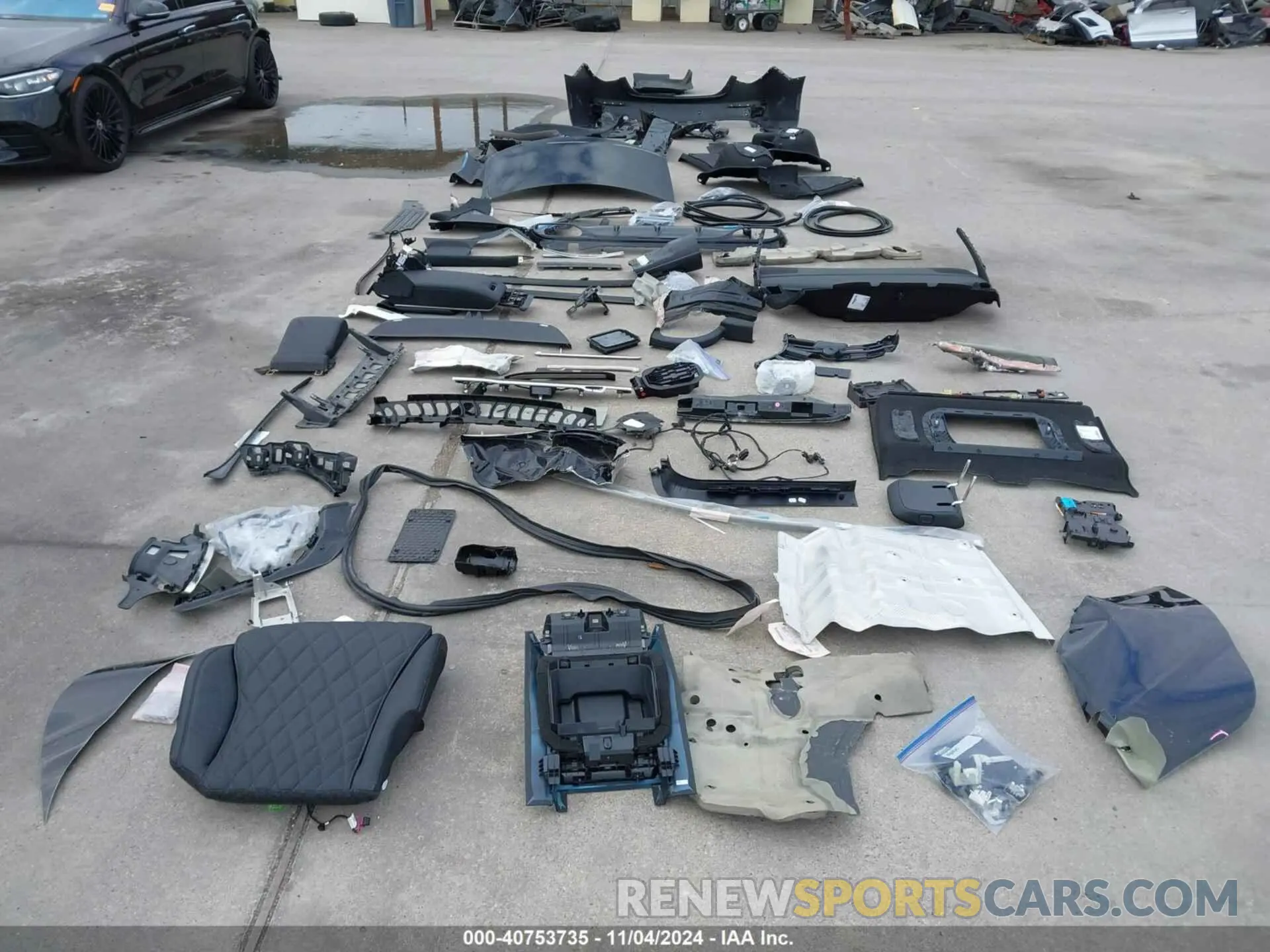 19 fotografías del automóvil dañado W1K6G7GB5NA150070 MERCEDES-BENZ S 580 2022