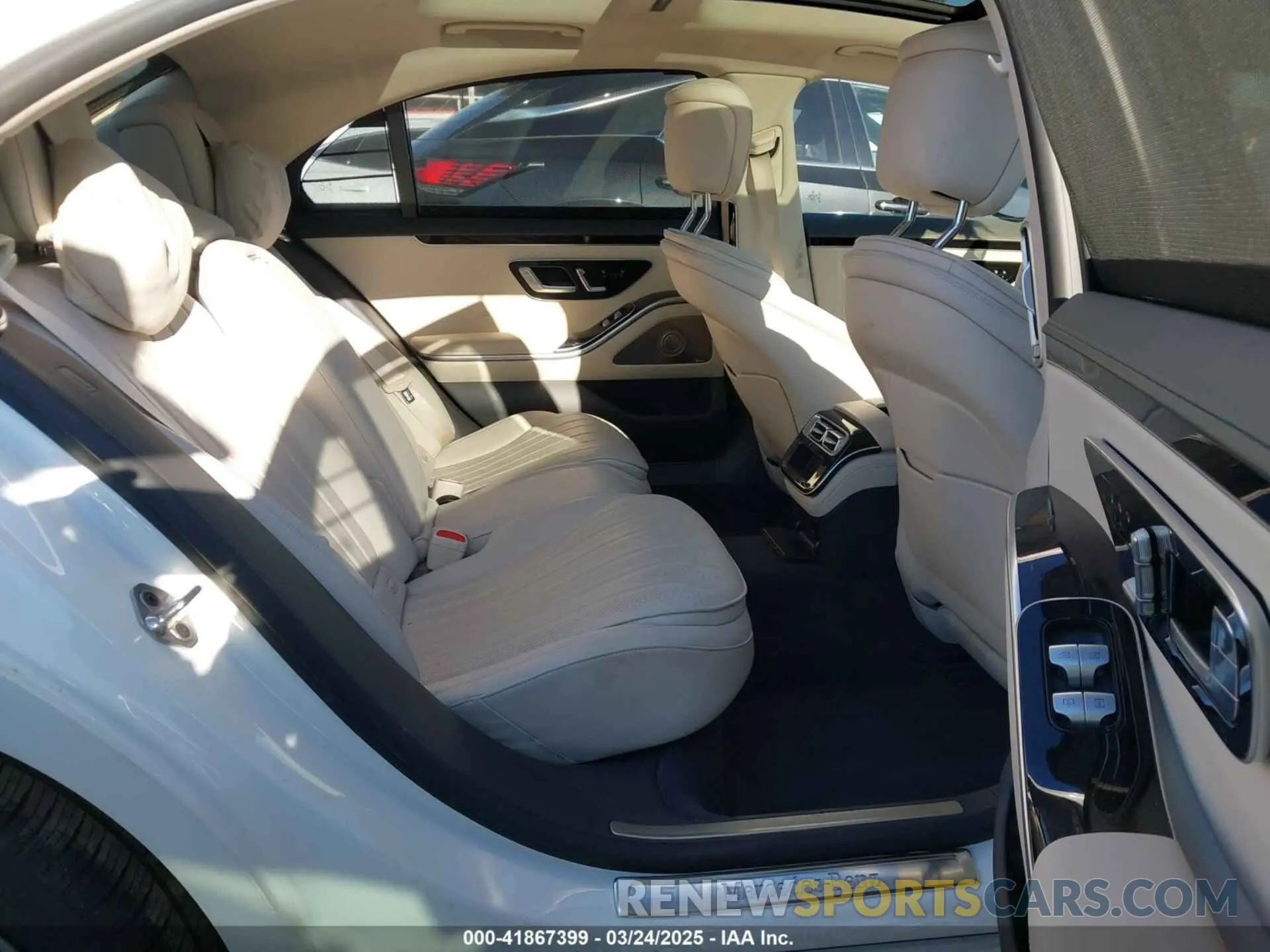 8 fotografías del automóvil dañado W1K6G7GB7NA155903 MERCEDES-BENZ S 580 2022