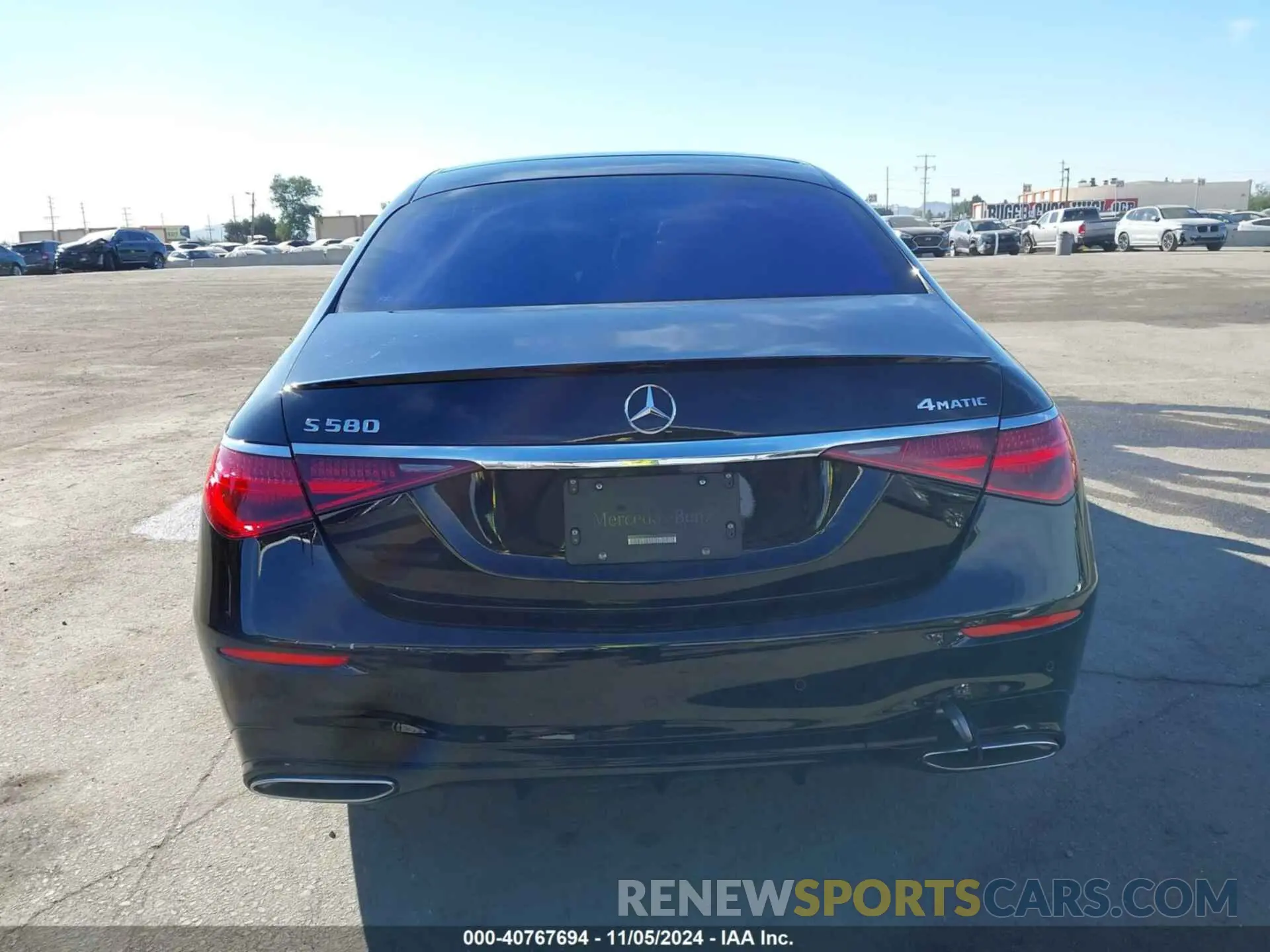 16 fotografías del automóvil dañado W1K6G7GB9NA106024 MERCEDES-BENZ S 580 2022
