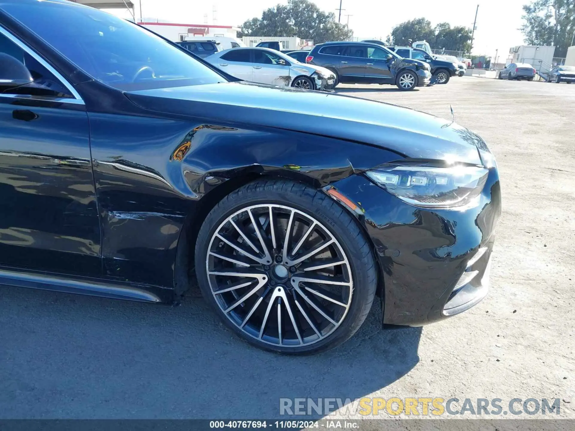 6 fotografías del automóvil dañado W1K6G7GB9NA106024 MERCEDES-BENZ S 580 2022