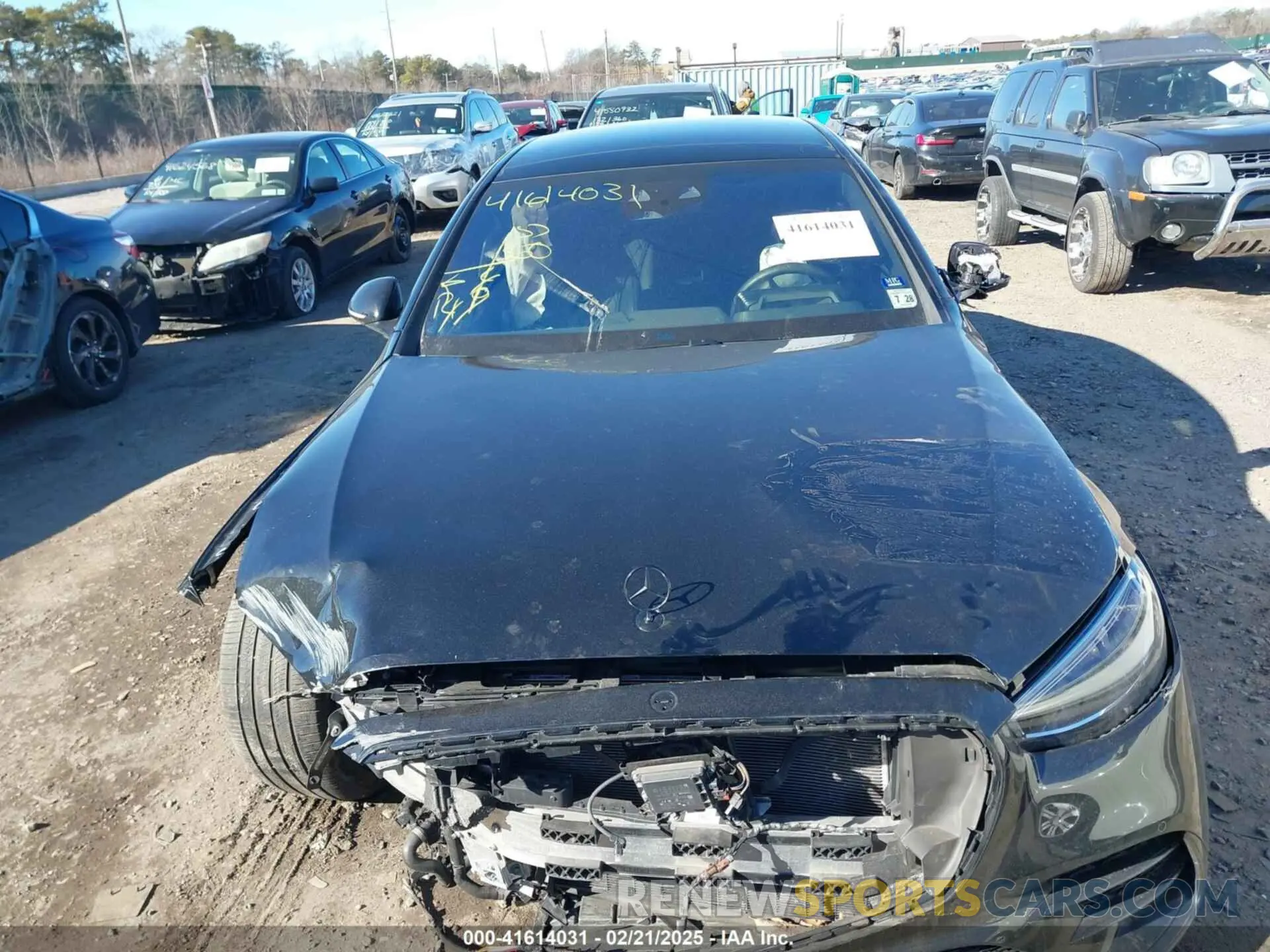 11 fotografías del automóvil dañado W1K6G7GB2PA236309 MERCEDES-BENZ S 580 2023
