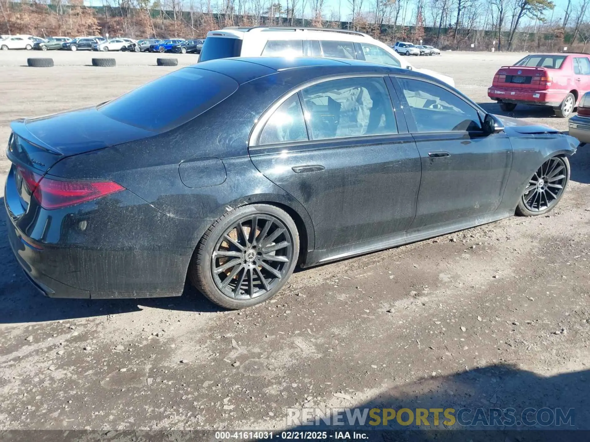 4 fotografías del automóvil dañado W1K6G7GB2PA236309 MERCEDES-BENZ S 580 2023