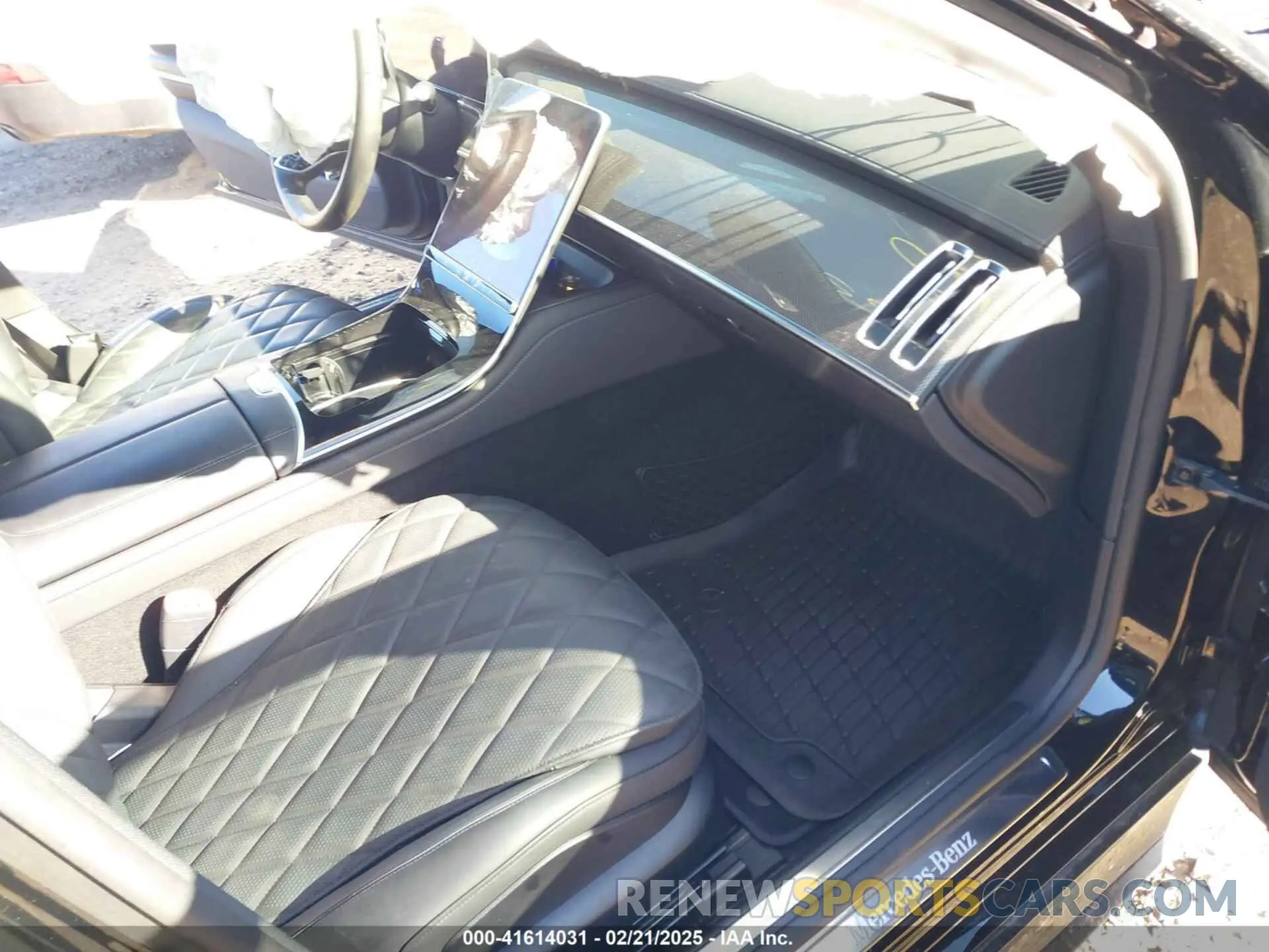 5 fotografías del automóvil dañado W1K6G7GB2PA236309 MERCEDES-BENZ S 580 2023