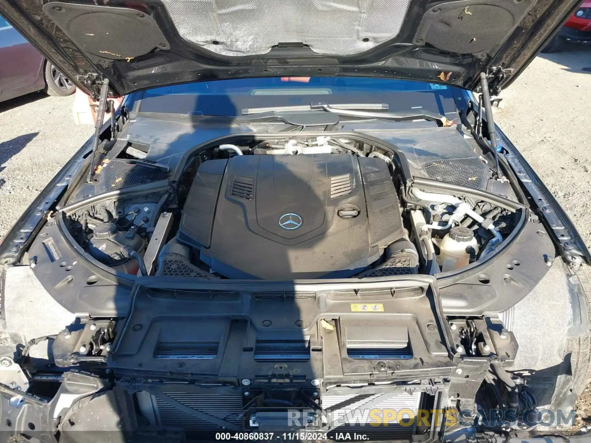 10 fotografías del automóvil dañado W1K6G7GB4PA221956 MERCEDES-BENZ S 580 2023