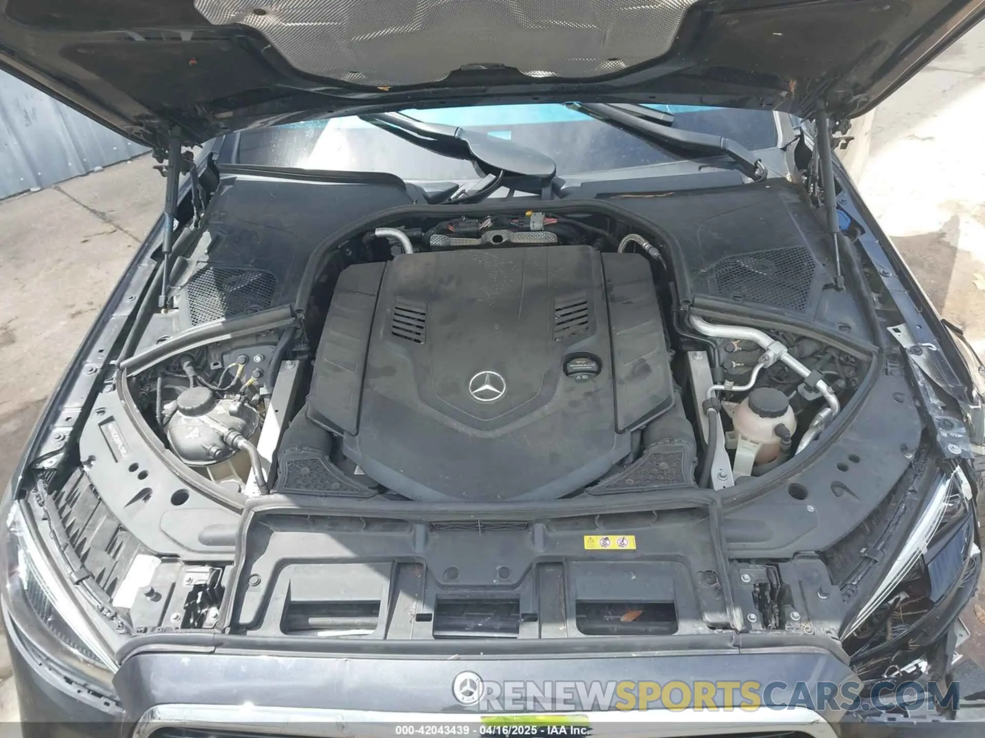 10 fotografías del automóvil dañado W1K6G7GB6PA198518 MERCEDES-BENZ S 580 2023