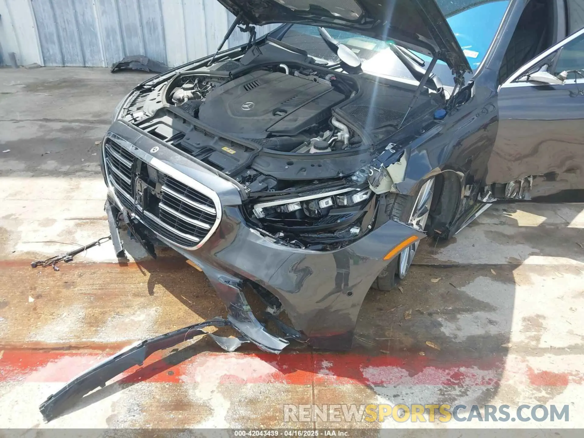 6 fotografías del automóvil dañado W1K6G7GB6PA198518 MERCEDES-BENZ S 580 2023