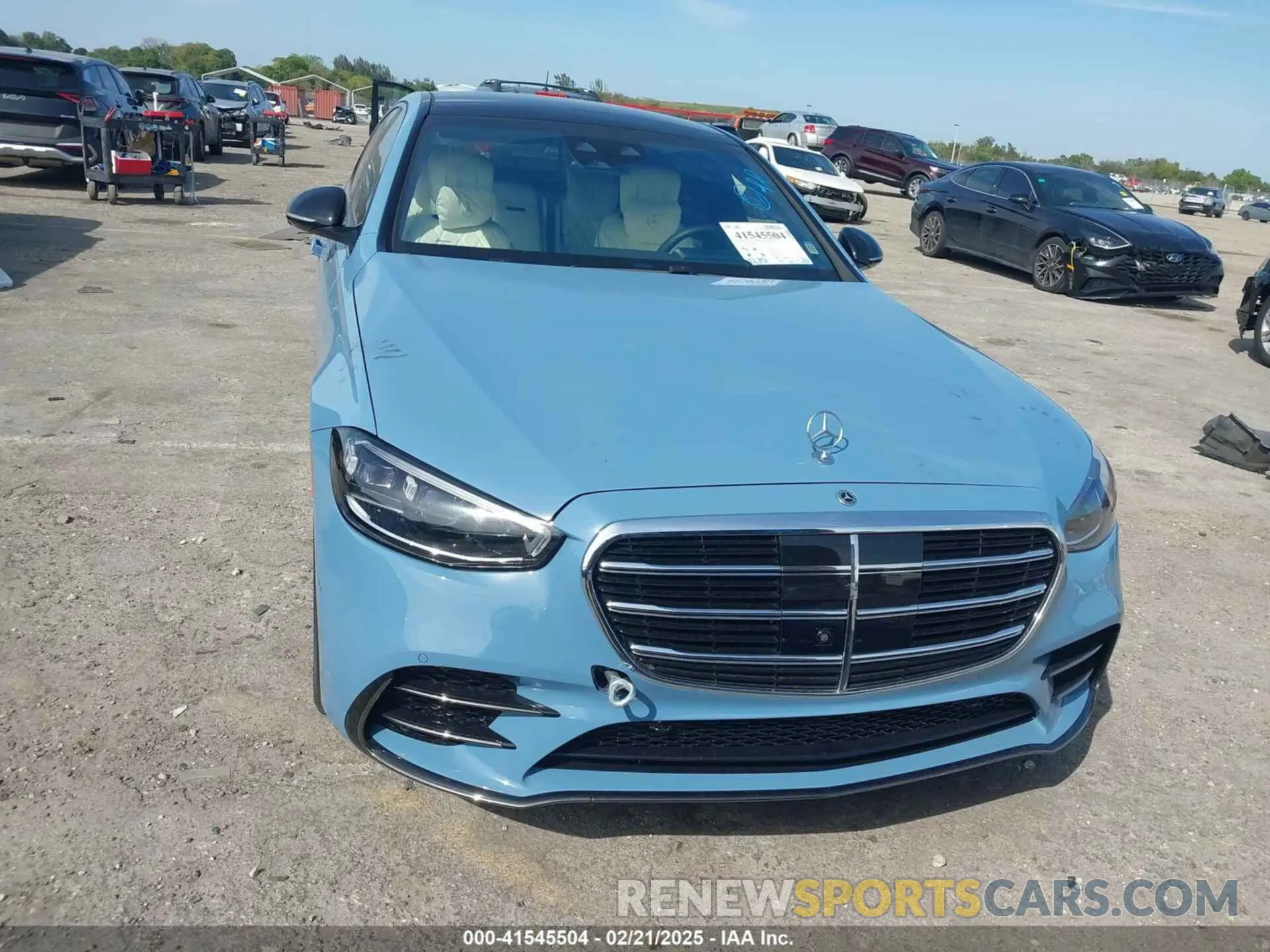 12 fotografías del automóvil dañado W1K6G7GB6PA204835 MERCEDES-BENZ S 580 2023