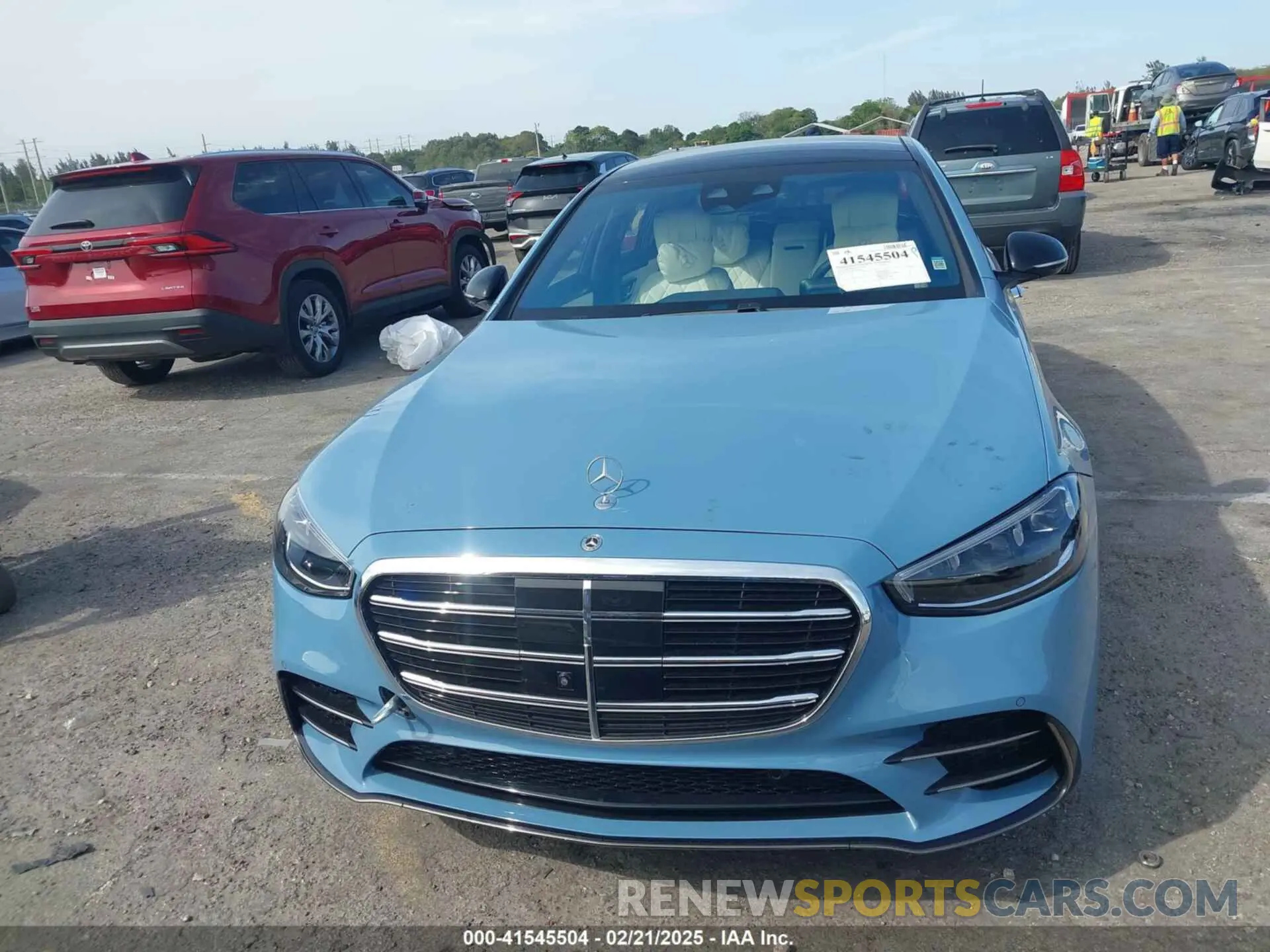 6 fotografías del automóvil dañado W1K6G7GB6PA204835 MERCEDES-BENZ S 580 2023