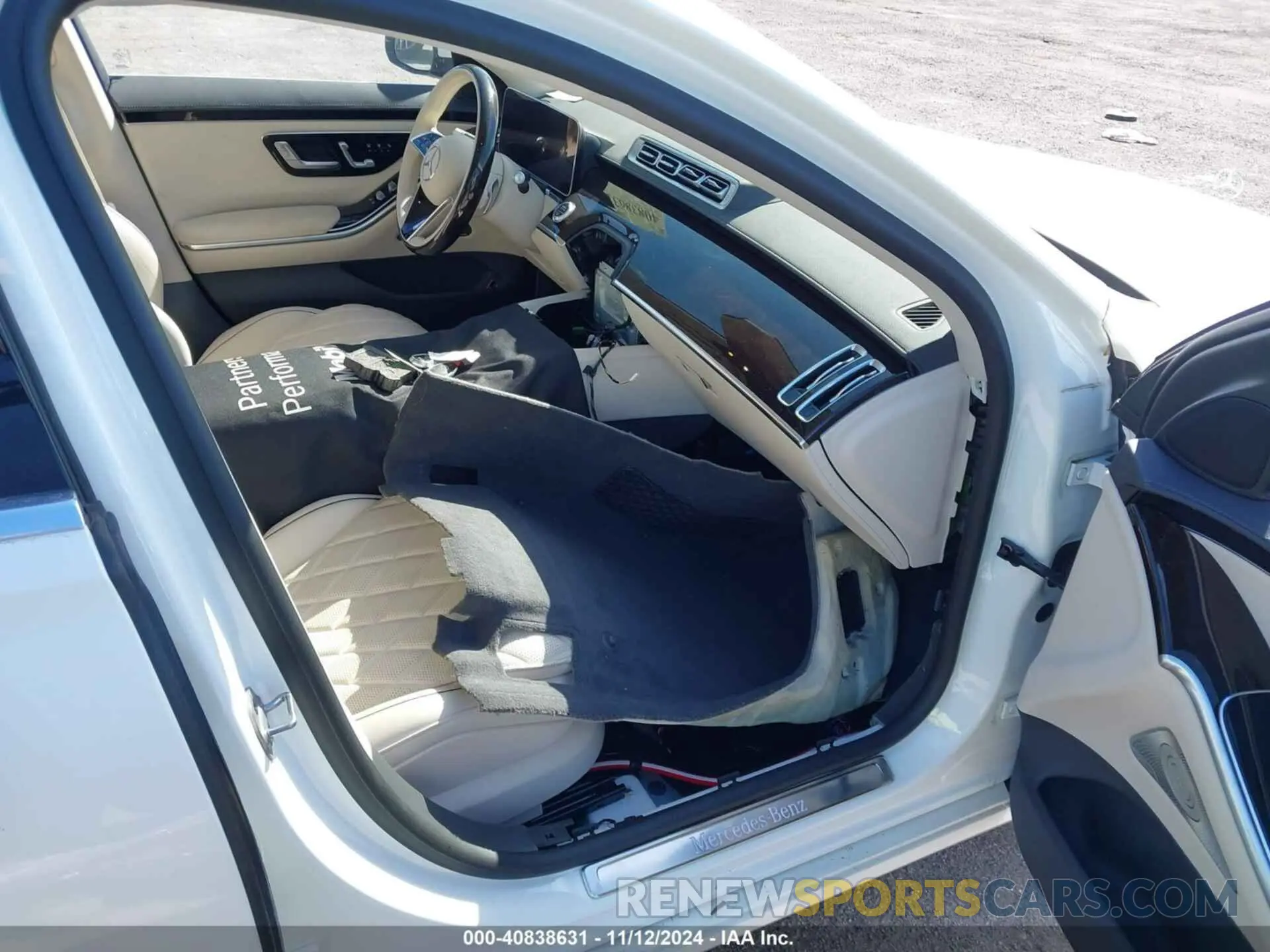 5 fotografías del automóvil dañado W1K6G7GB7PA223863 MERCEDES-BENZ S 580 2023