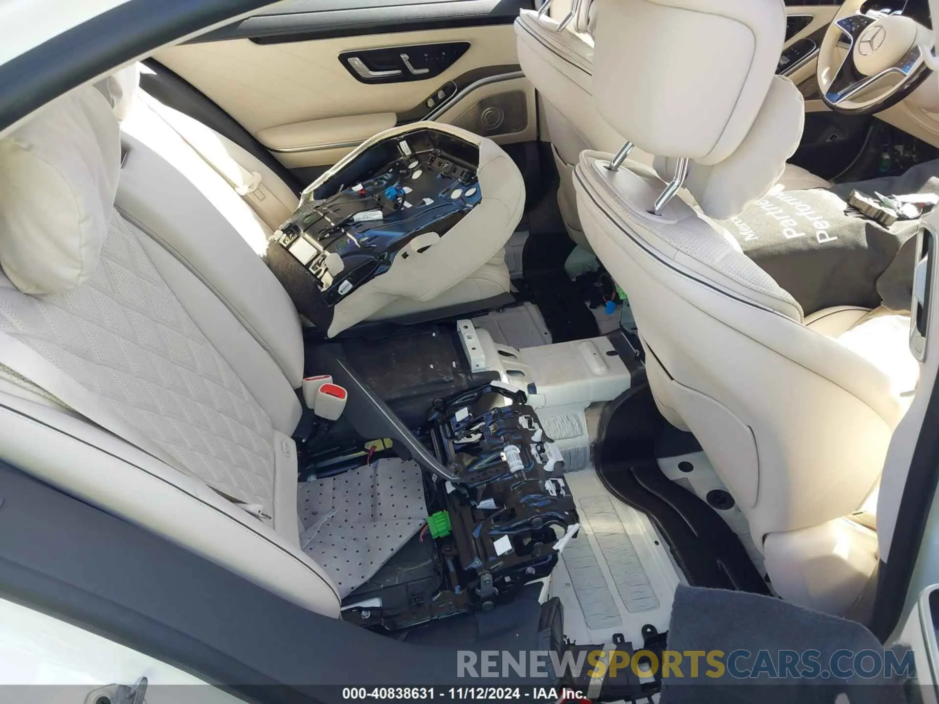 8 fotografías del automóvil dañado W1K6G7GB7PA223863 MERCEDES-BENZ S 580 2023