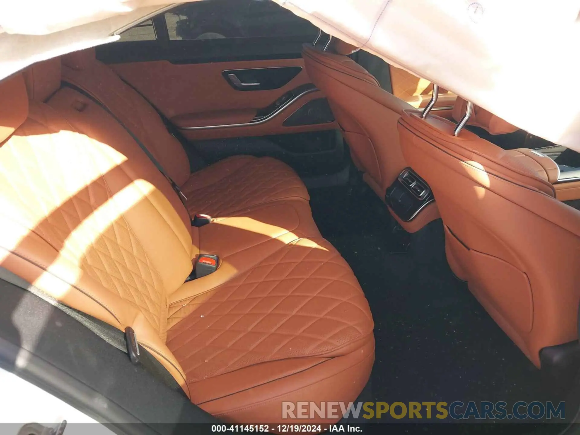 8 fotografías del automóvil dañado W1K6G7GB7PA234863 MERCEDES-BENZ S 580 2023