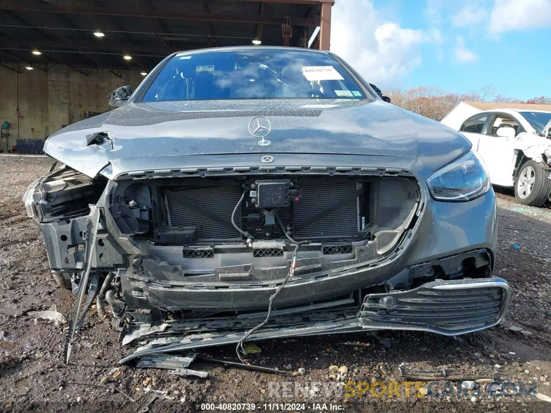 11 fotografías del automóvil dañado W1K6G7GB2RA284766 MERCEDES-BENZ S 580 2024