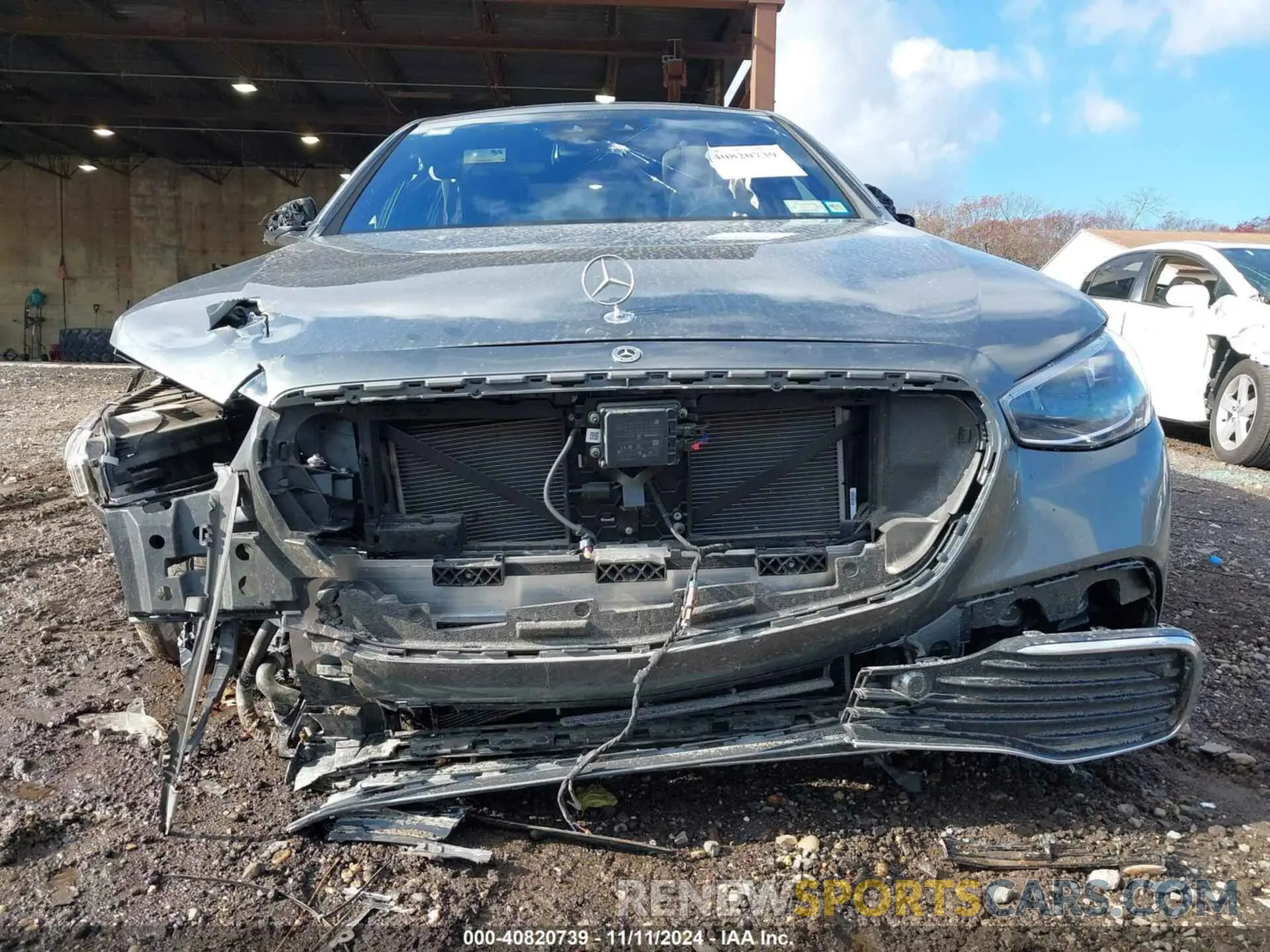 6 fotografías del automóvil dañado W1K6G7GB2RA284766 MERCEDES-BENZ S 580 2024