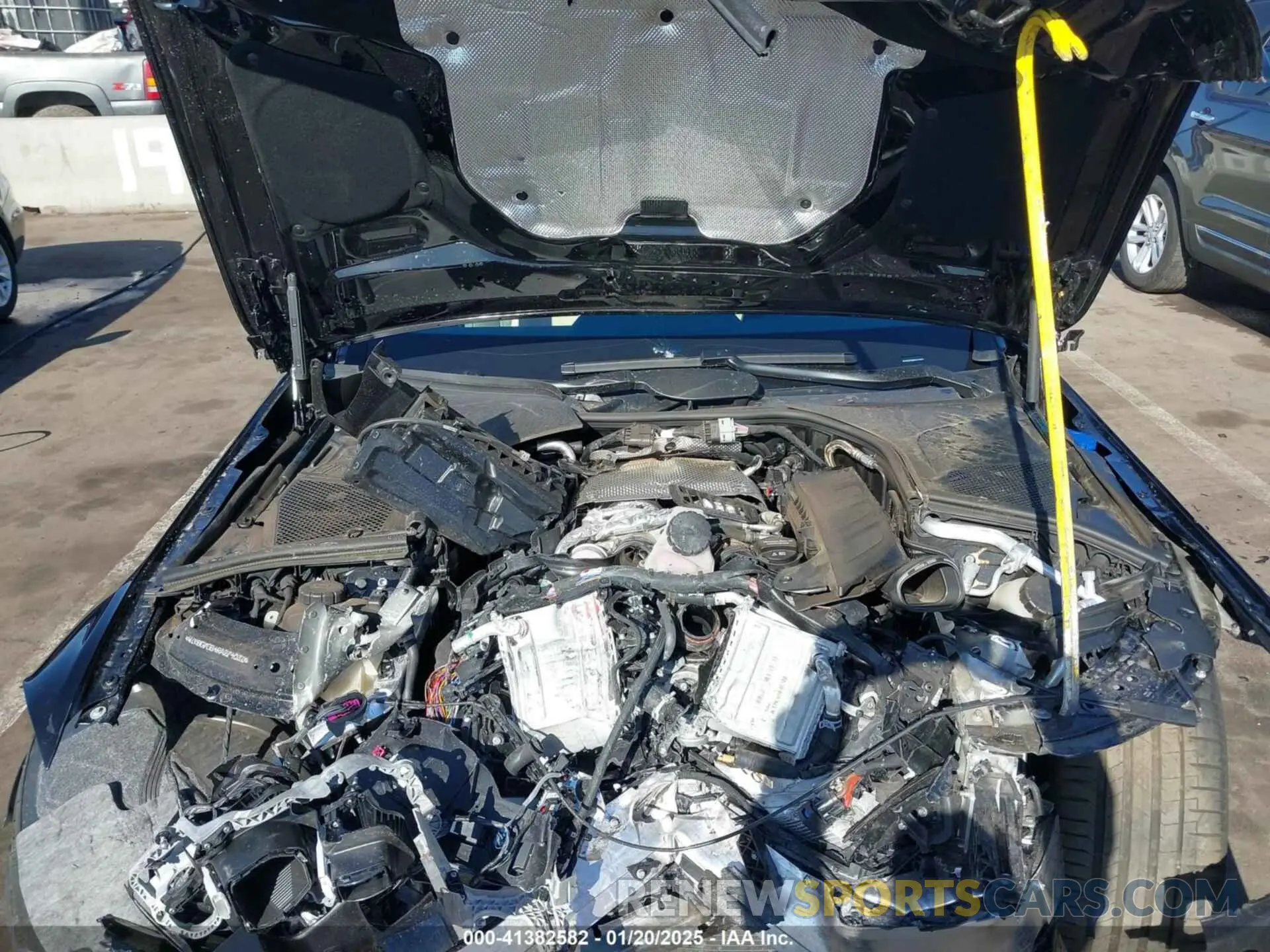 10 fotografías del automóvil dañado W1K6G7GB4RA274031 MERCEDES-BENZ S 580 2024