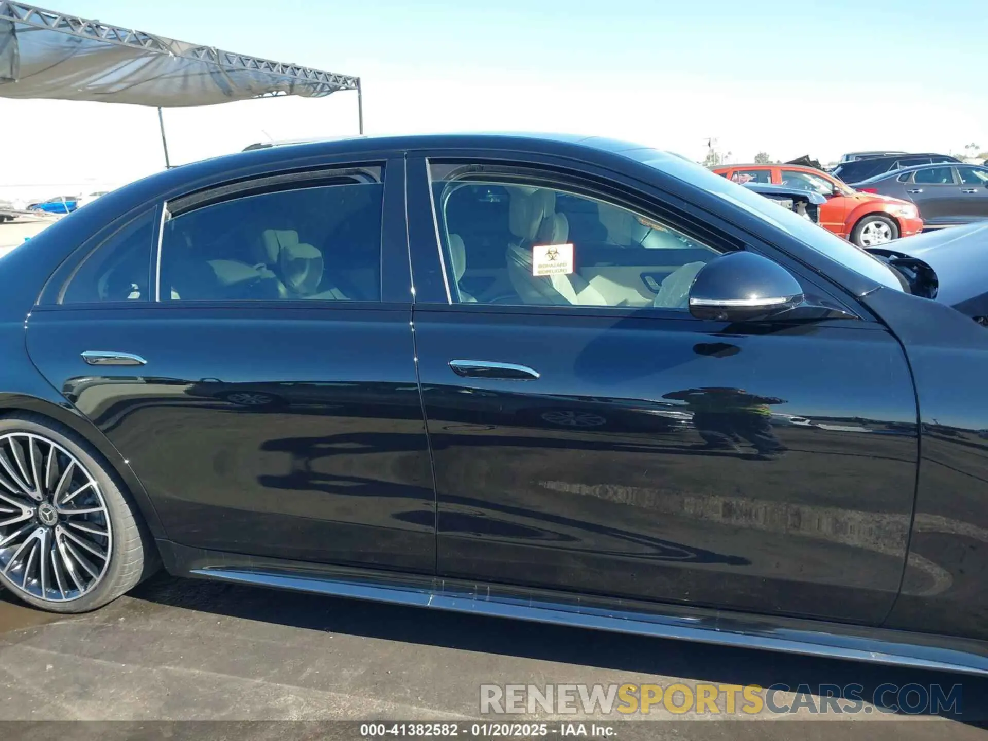 12 fotografías del automóvil dañado W1K6G7GB4RA274031 MERCEDES-BENZ S 580 2024