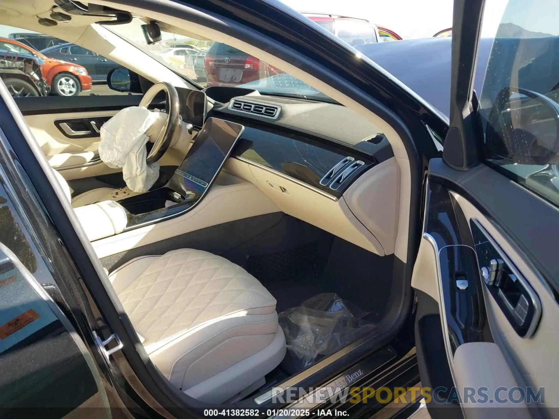 5 fotografías del automóvil dañado W1K6G7GB4RA274031 MERCEDES-BENZ S 580 2024
