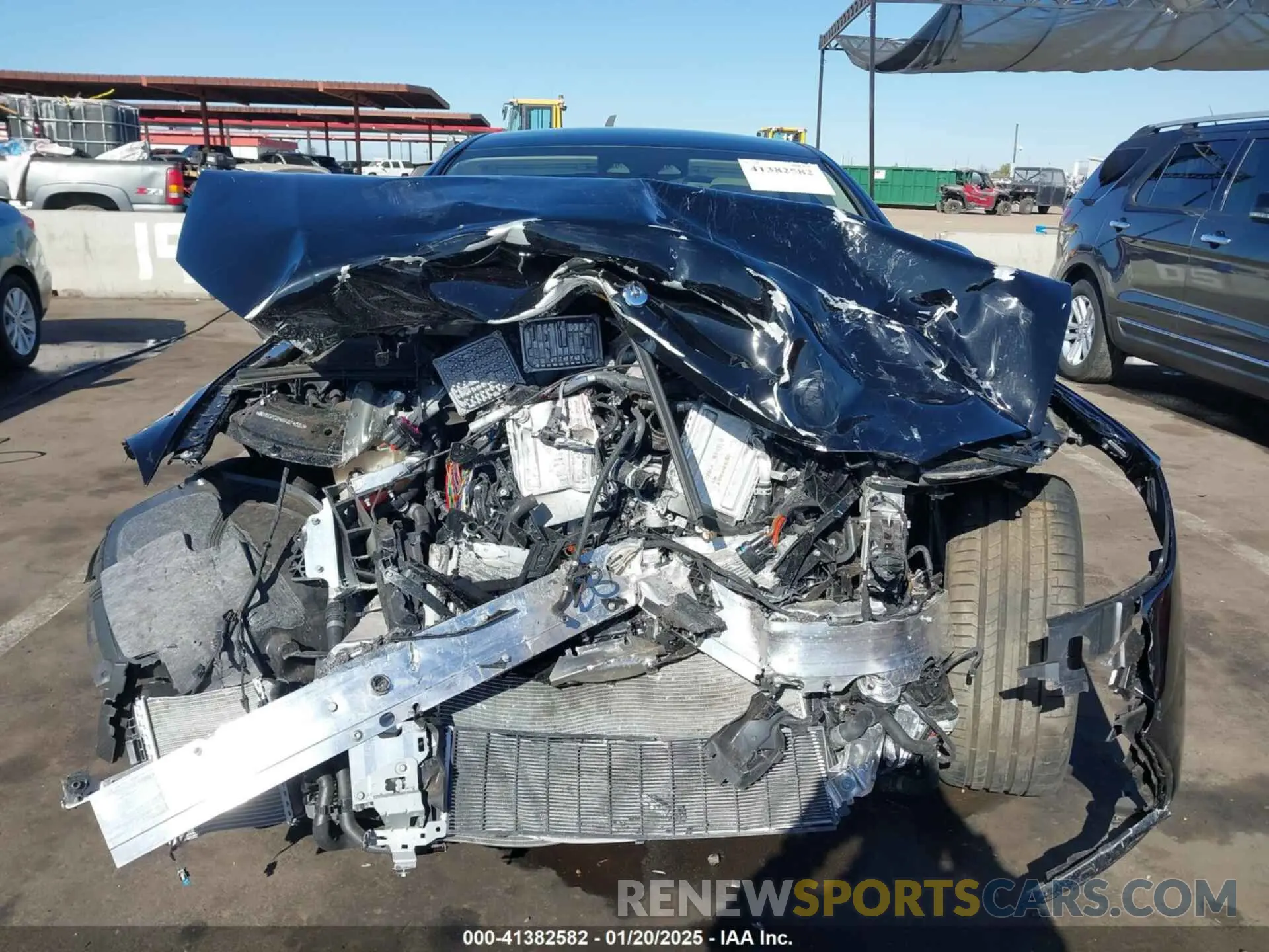 6 fotografías del automóvil dañado W1K6G7GB4RA274031 MERCEDES-BENZ S 580 2024