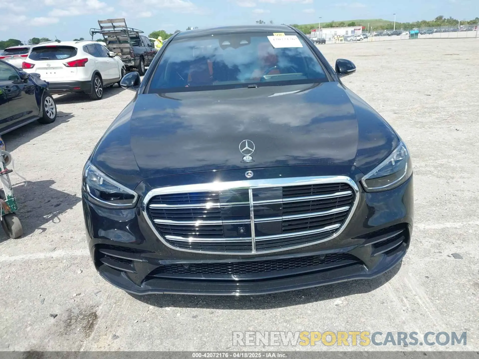 6 fotografías del automóvil dañado W1K6G7GB4RA304144 MERCEDES-BENZ S 580 2024
