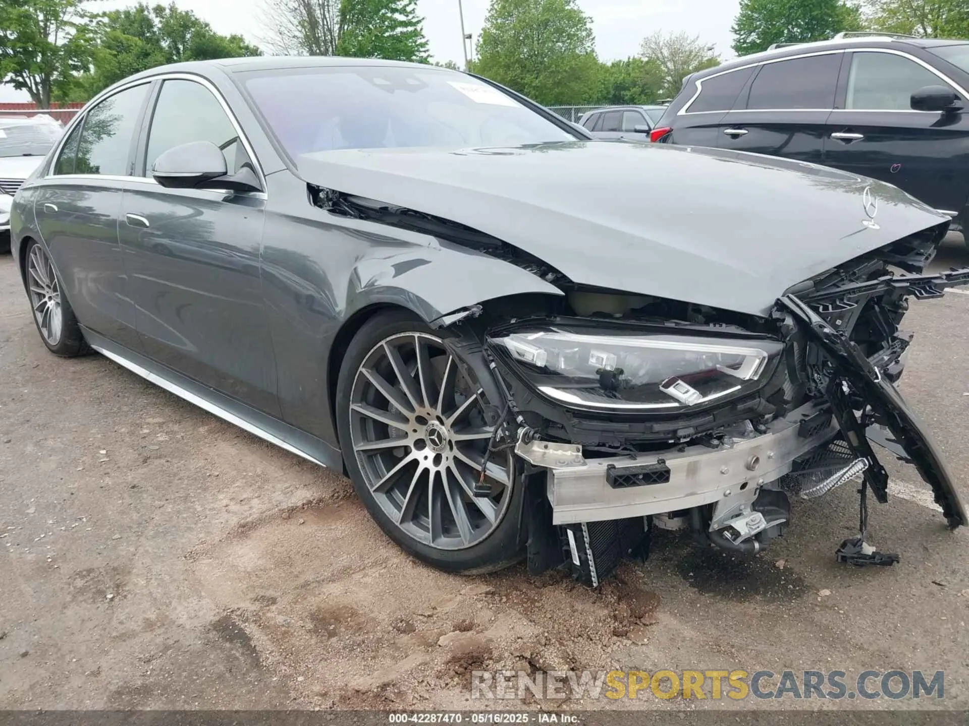 1 fotografías del automóvil dañado W1K6G7GBXRA269738 MERCEDES-BENZ S 580 2024