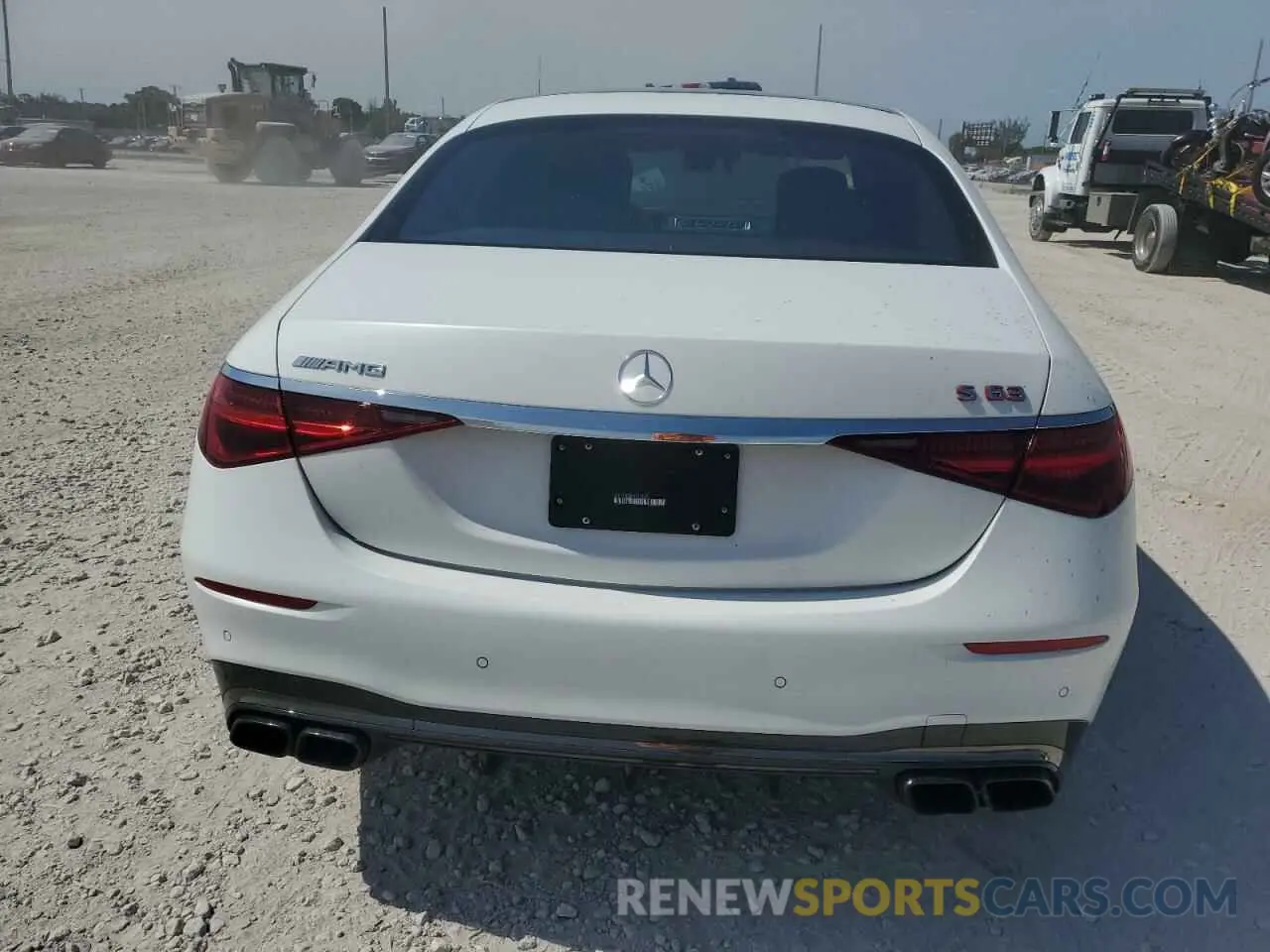 6 fotografías del automóvil dañado W1K6G8CB0RA269470 MERCEDES-BENZ S 63 E PER 2024