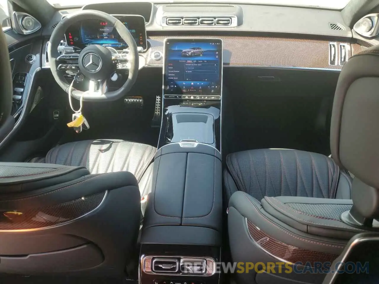 8 fotografías del automóvil dañado W1K6G8CB0RA269470 MERCEDES-BENZ S 63 E PER 2024