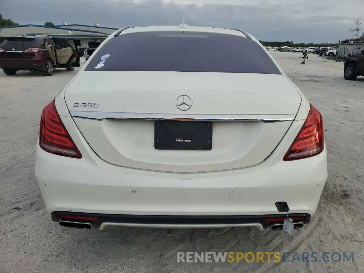 6 fotografías del automóvil dañado WDDUG8CB8HA310174 MERCEDES-BENZ S-CLASS 2017