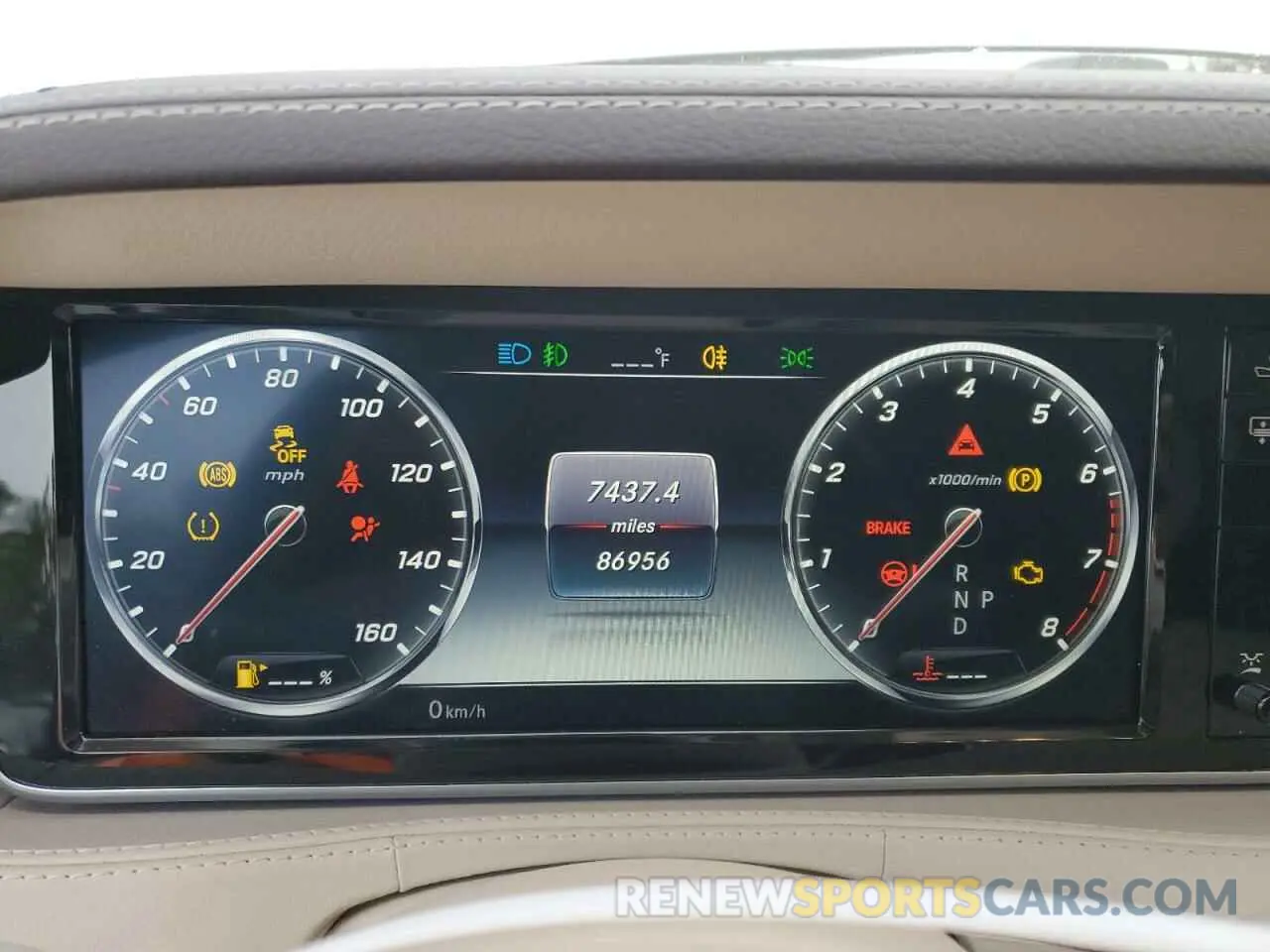 9 fotografías del automóvil dañado WDDUG8CB8HA310174 MERCEDES-BENZ S-CLASS 2017