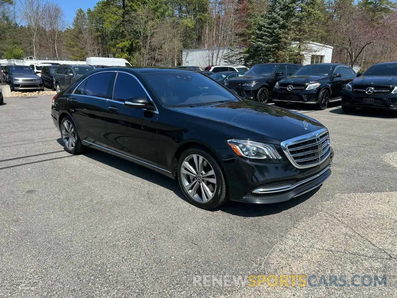1 fotografías del automóvil dañado WDDUG6EB0KA482742 MERCEDES-BENZ S-CLASS 2019