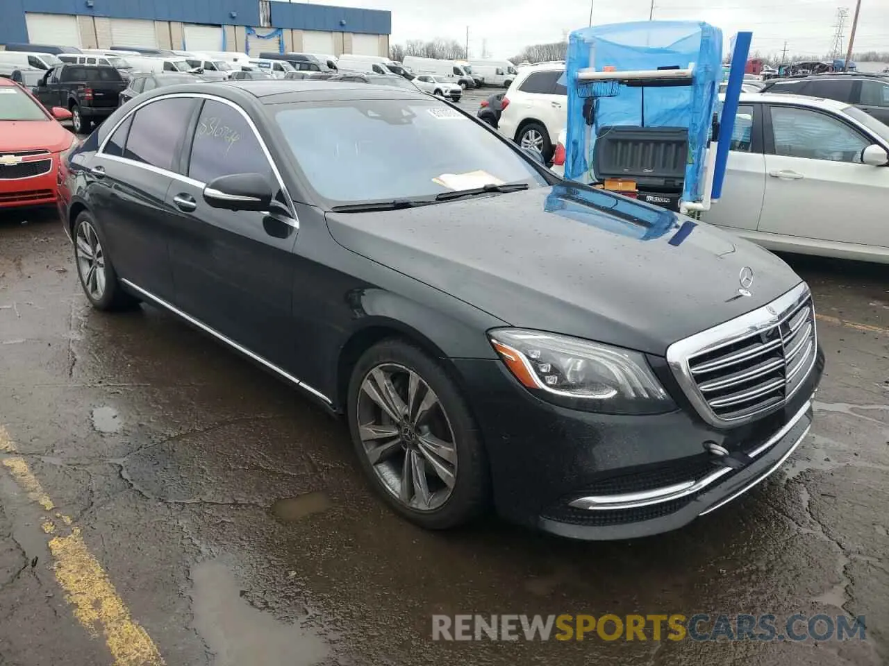 4 fotografías del automóvil dañado WDDUG6EB8KA487820 MERCEDES-BENZ S-CLASS 2019