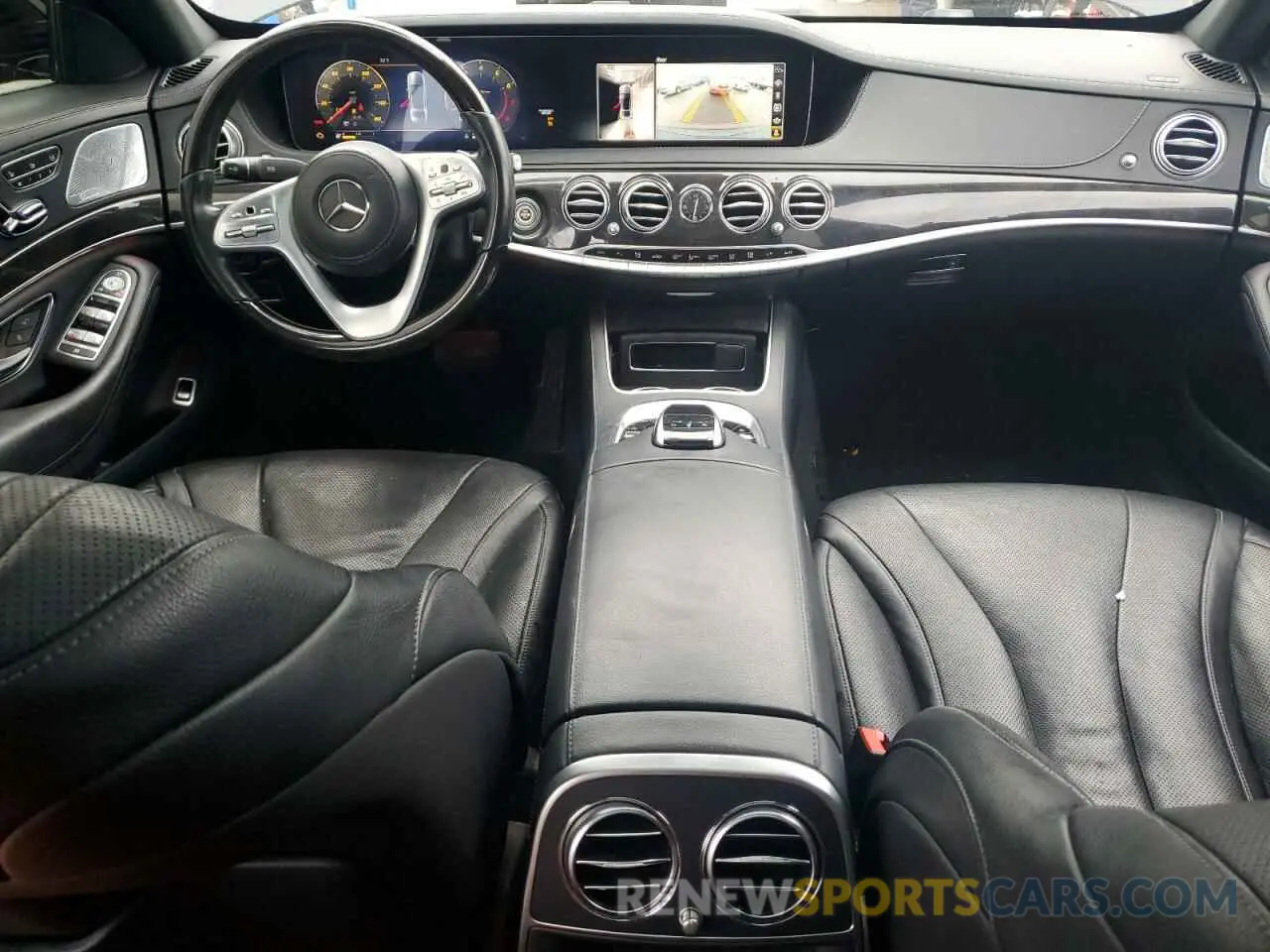 8 fotografías del automóvil dañado WDDUG6EB8KA487820 MERCEDES-BENZ S-CLASS 2019