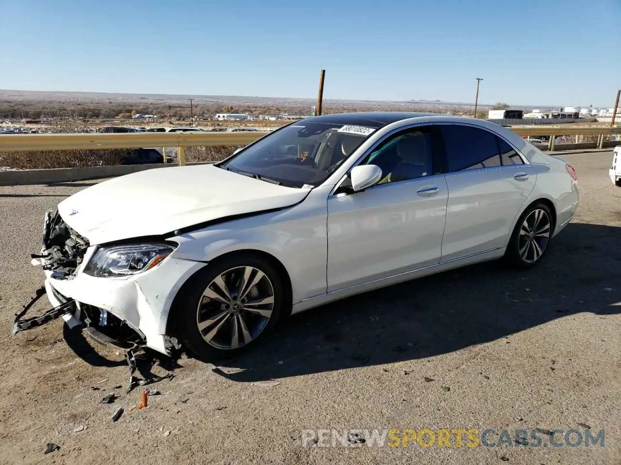 1 fotografías del automóvil dañado WDDUG6GB4KA493224 MERCEDES-BENZ S-CLASS 2019