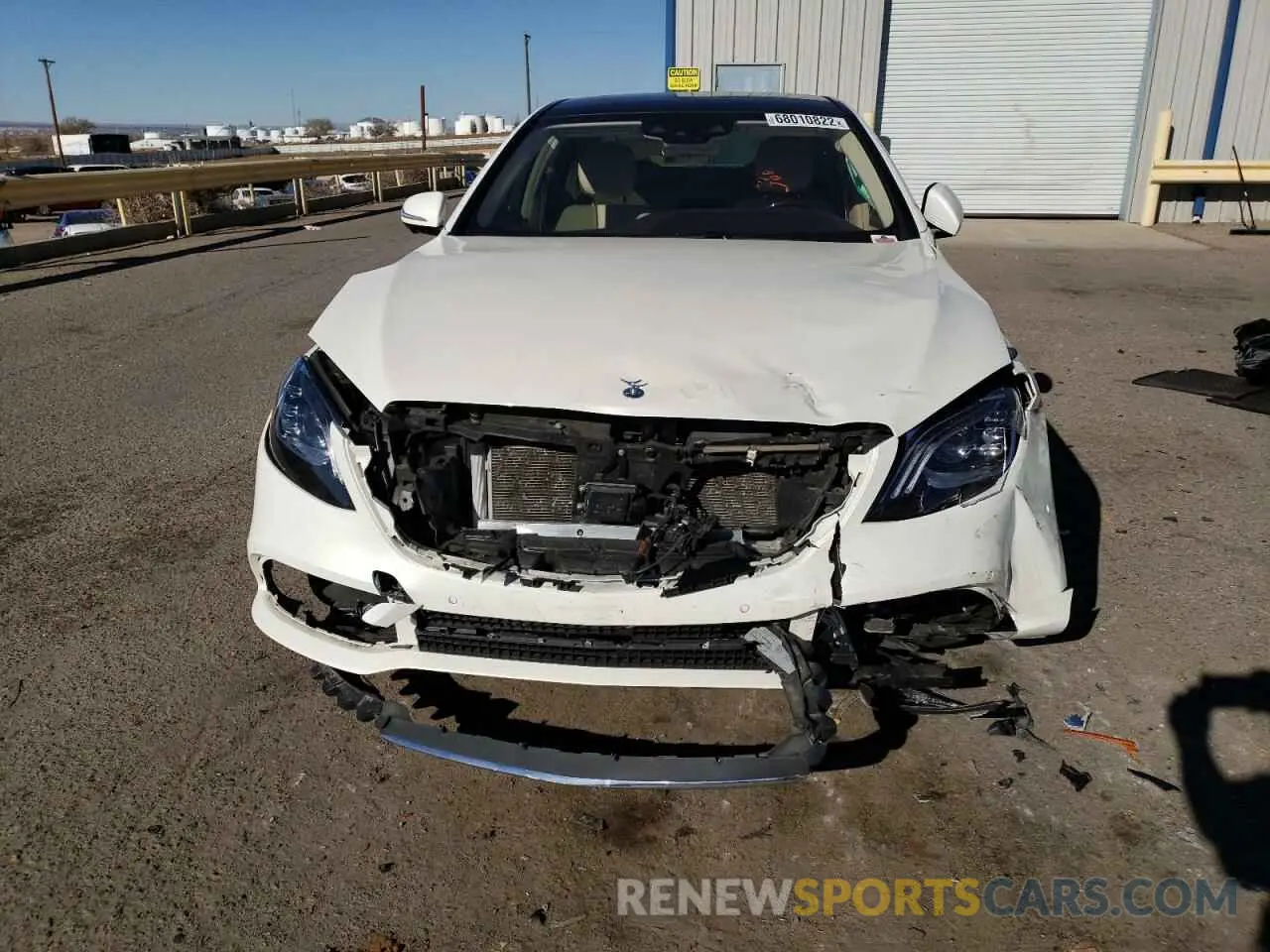 5 fotografías del automóvil dañado WDDUG6GB4KA493224 MERCEDES-BENZ S-CLASS 2019