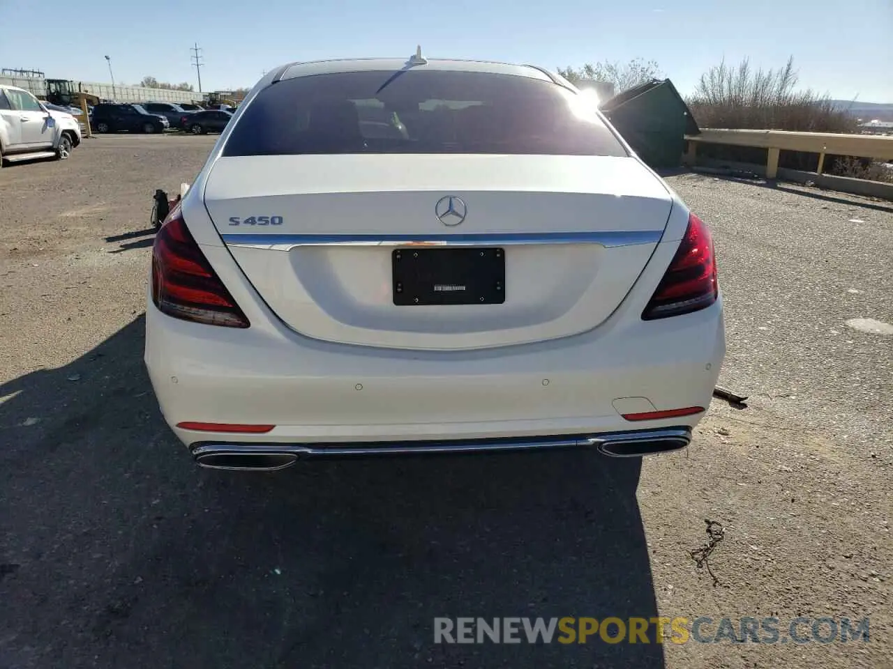 6 fotografías del automóvil dañado WDDUG6GB4KA493224 MERCEDES-BENZ S-CLASS 2019