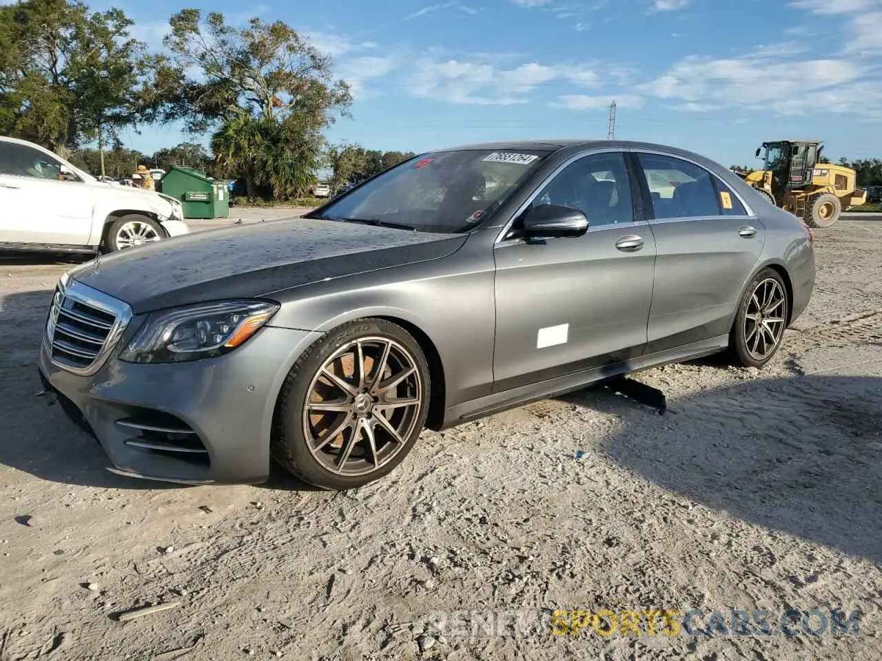 1 fotografías del automóvil dañado WDDUG6GB7KA453106 MERCEDES-BENZ S-CLASS 2019