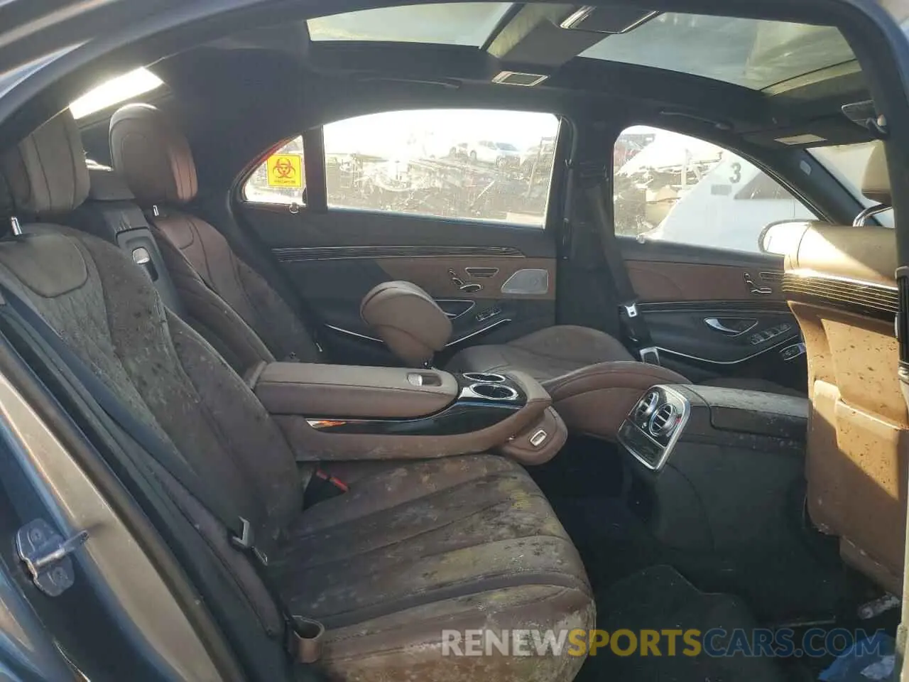 10 fotografías del automóvil dañado WDDUG6GB7KA453106 MERCEDES-BENZ S-CLASS 2019