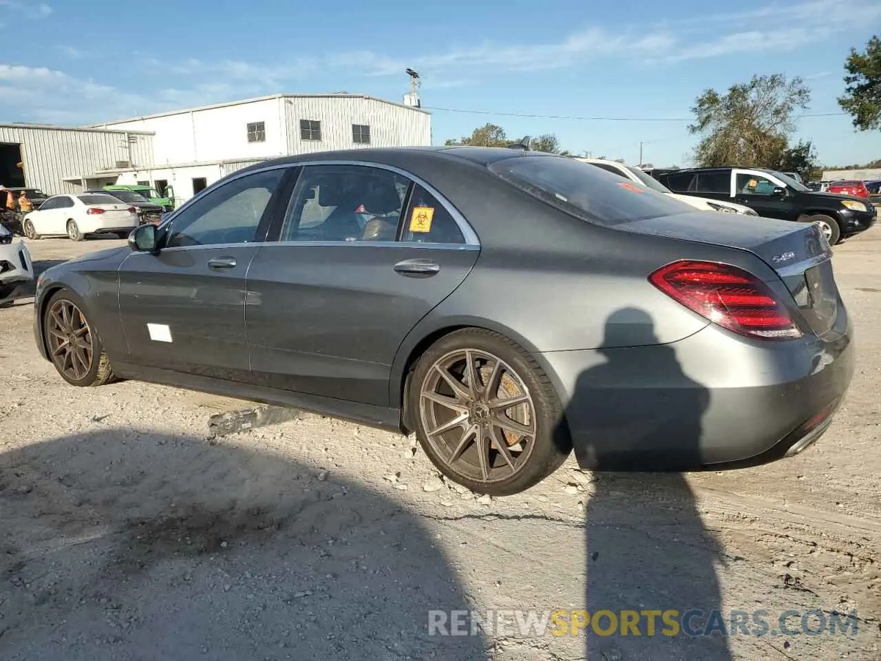 2 fotografías del automóvil dañado WDDUG6GB7KA453106 MERCEDES-BENZ S-CLASS 2019