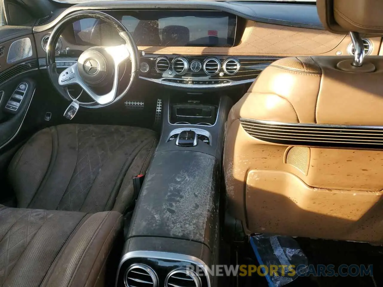 8 fotografías del automóvil dañado WDDUG6GB7KA453106 MERCEDES-BENZ S-CLASS 2019