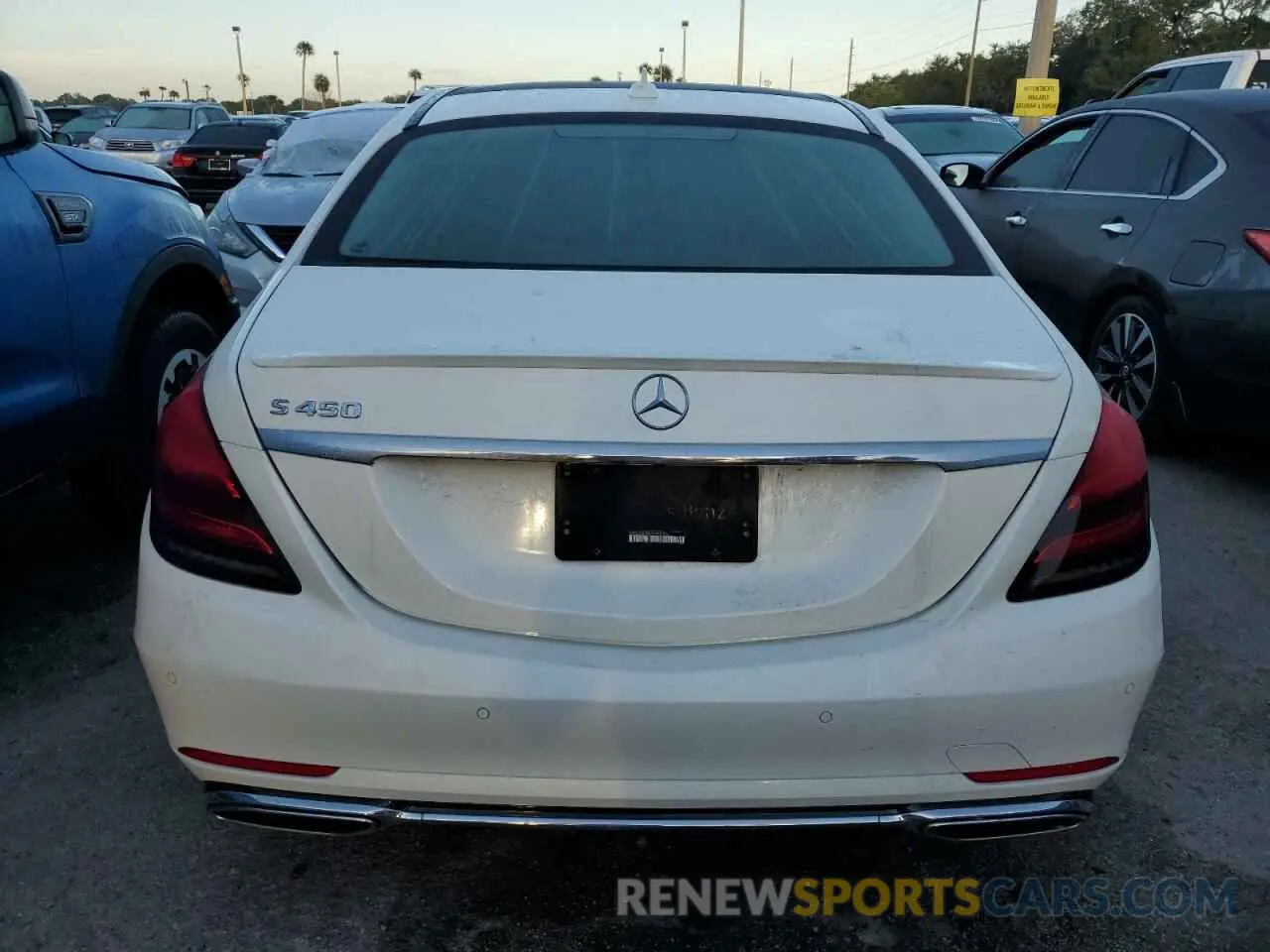 6 fotografías del automóvil dañado WDDUG6GBXKA483796 MERCEDES-BENZ S-CLASS 2019