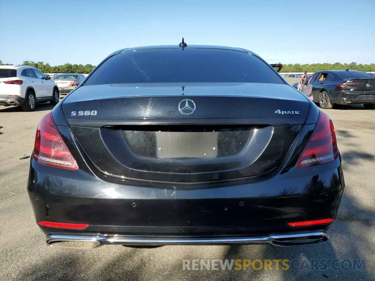 6 fotografías del automóvil dañado WDDUG86B9KA462384 MERCEDES-BENZ S-CLASS 2019