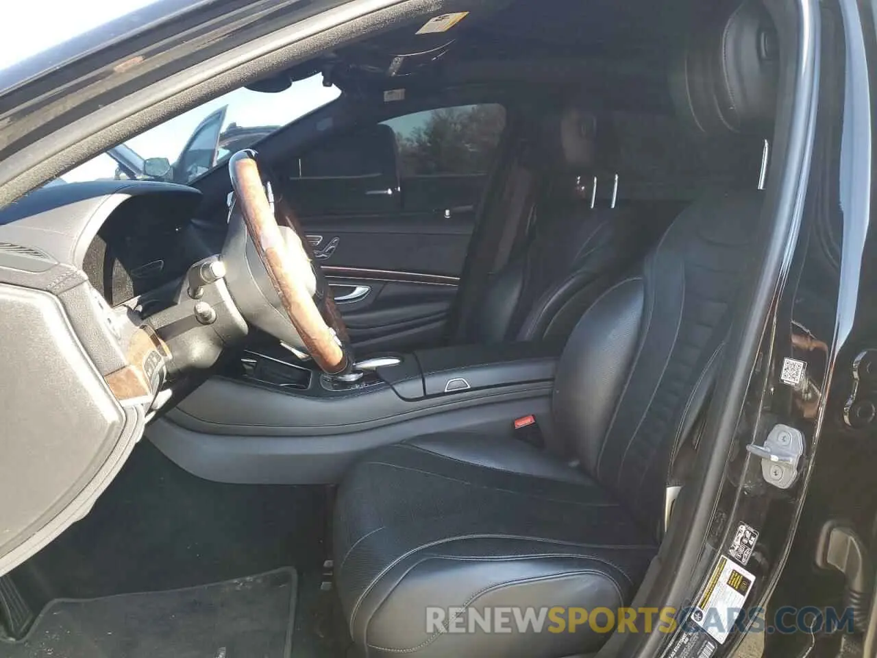 7 fotografías del automóvil dañado WDDUG86B9KA462384 MERCEDES-BENZ S-CLASS 2019